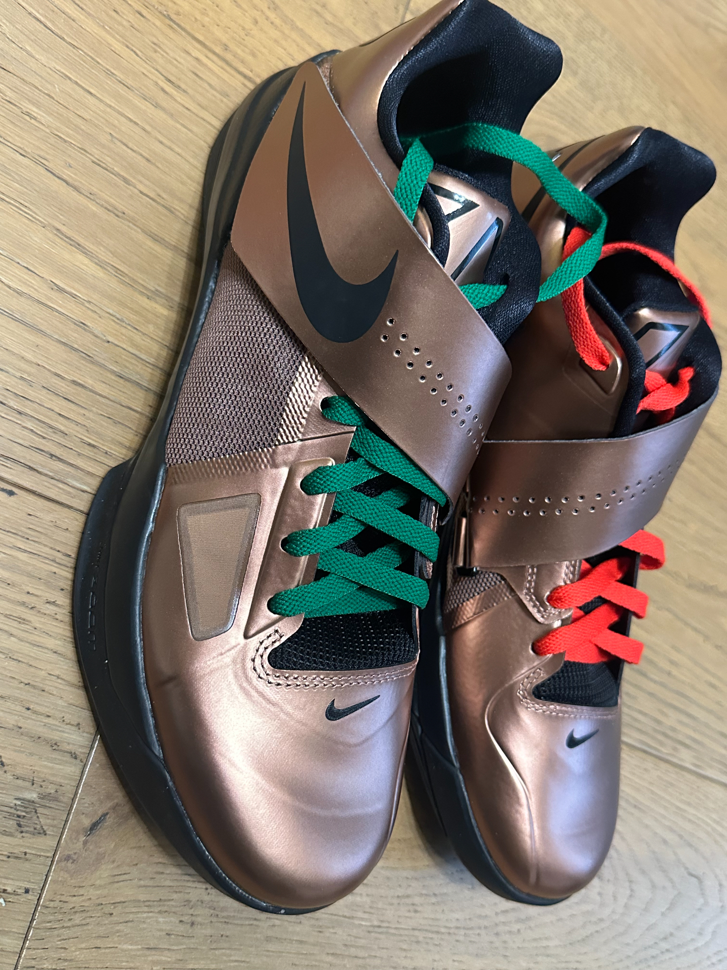 custom review-Nike KD 4 'Christmas'2024