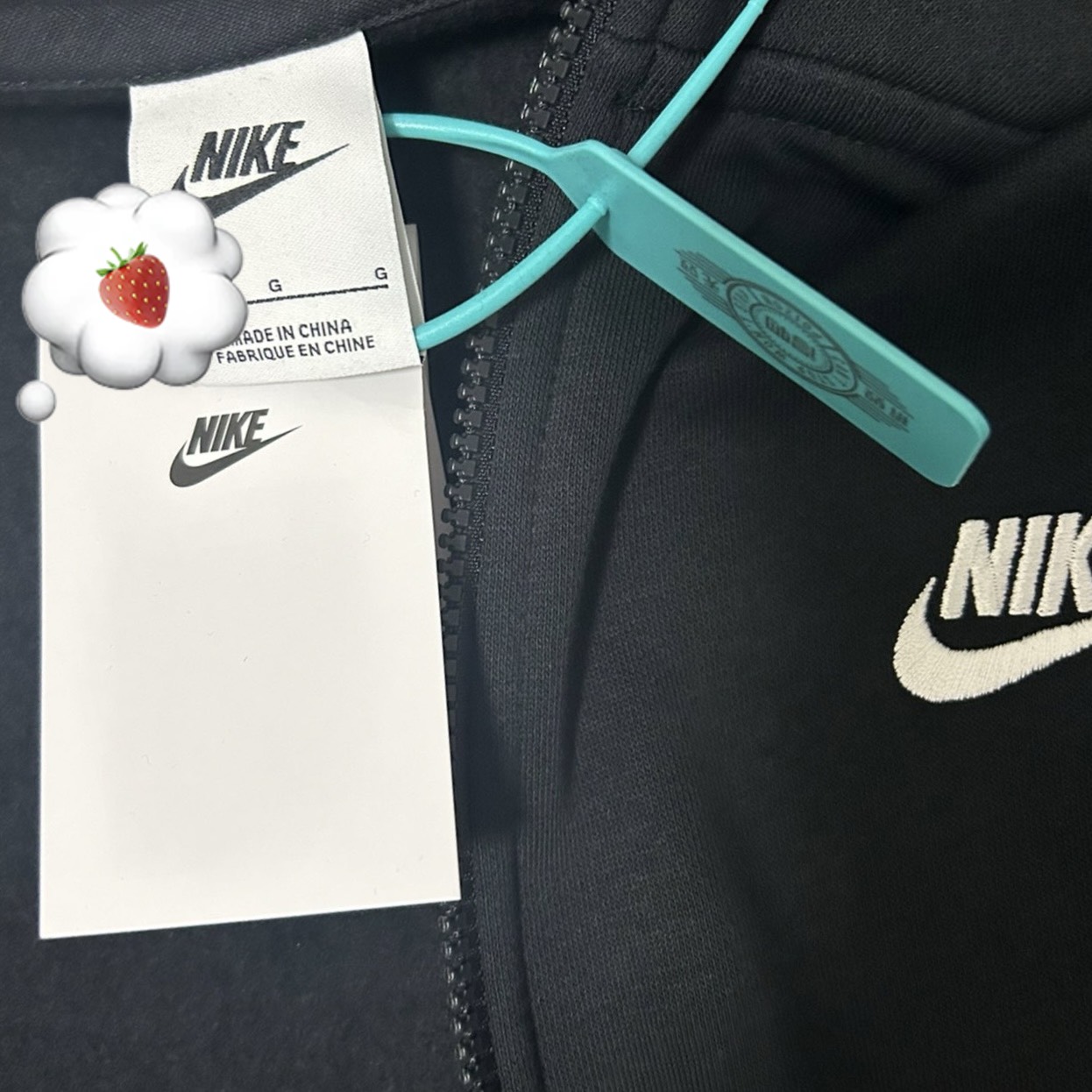 custom review-Nike Sportswear Свитшот Мужской Черный