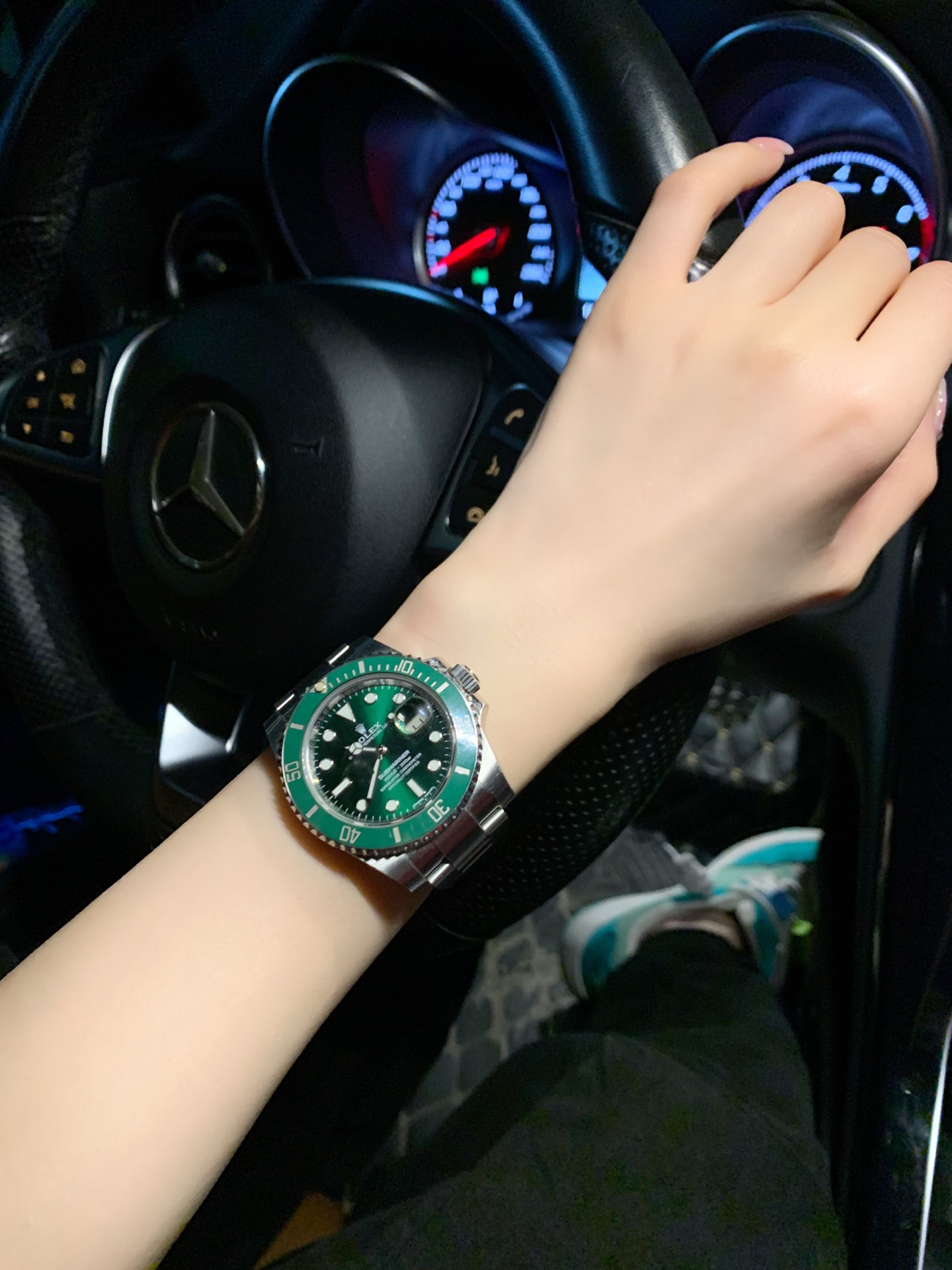 没人逃得过劳力士绿水鬼 女生戴也是yyds