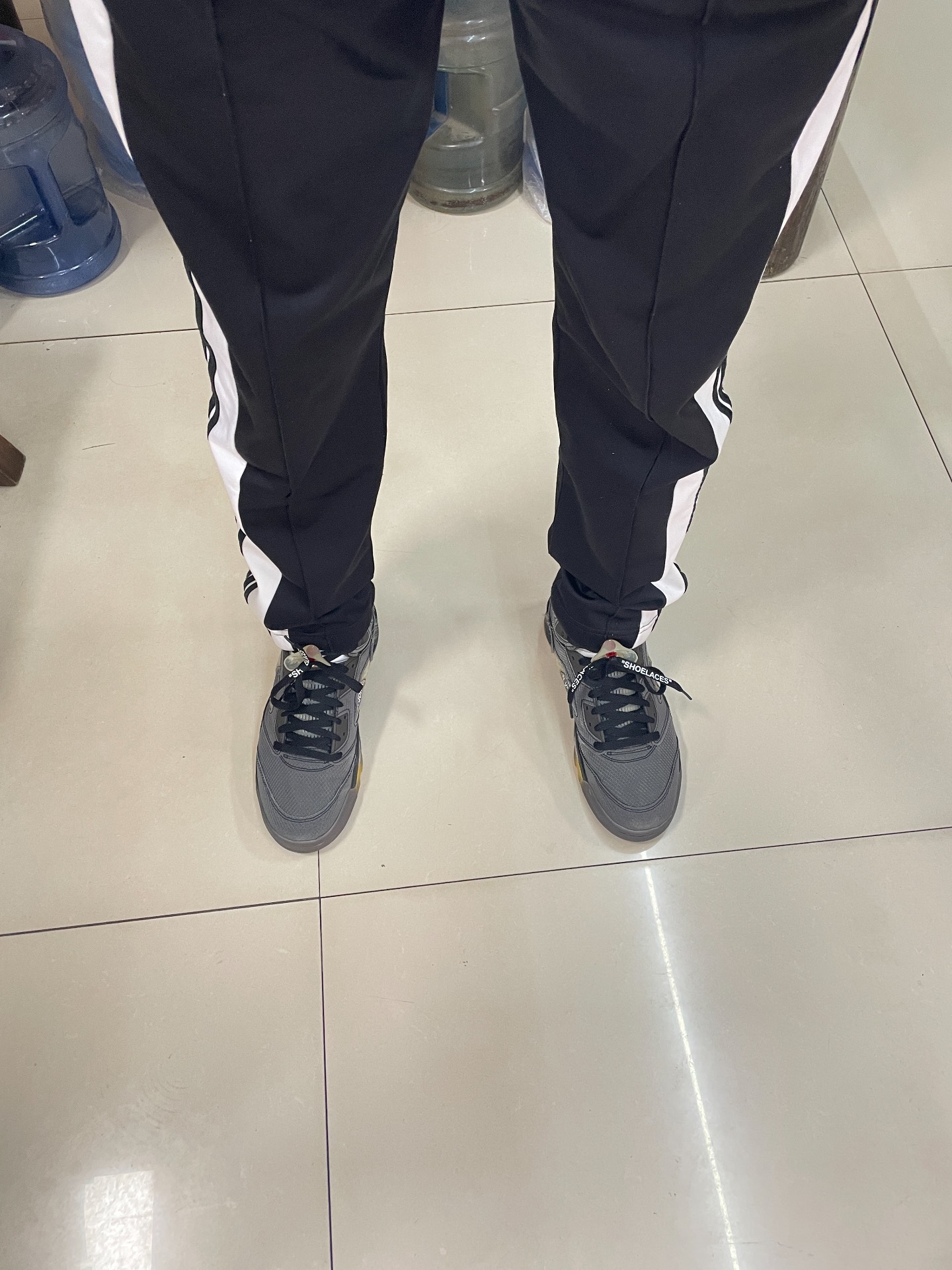 custom review-JORDAN 5 Retro Off White Muslin