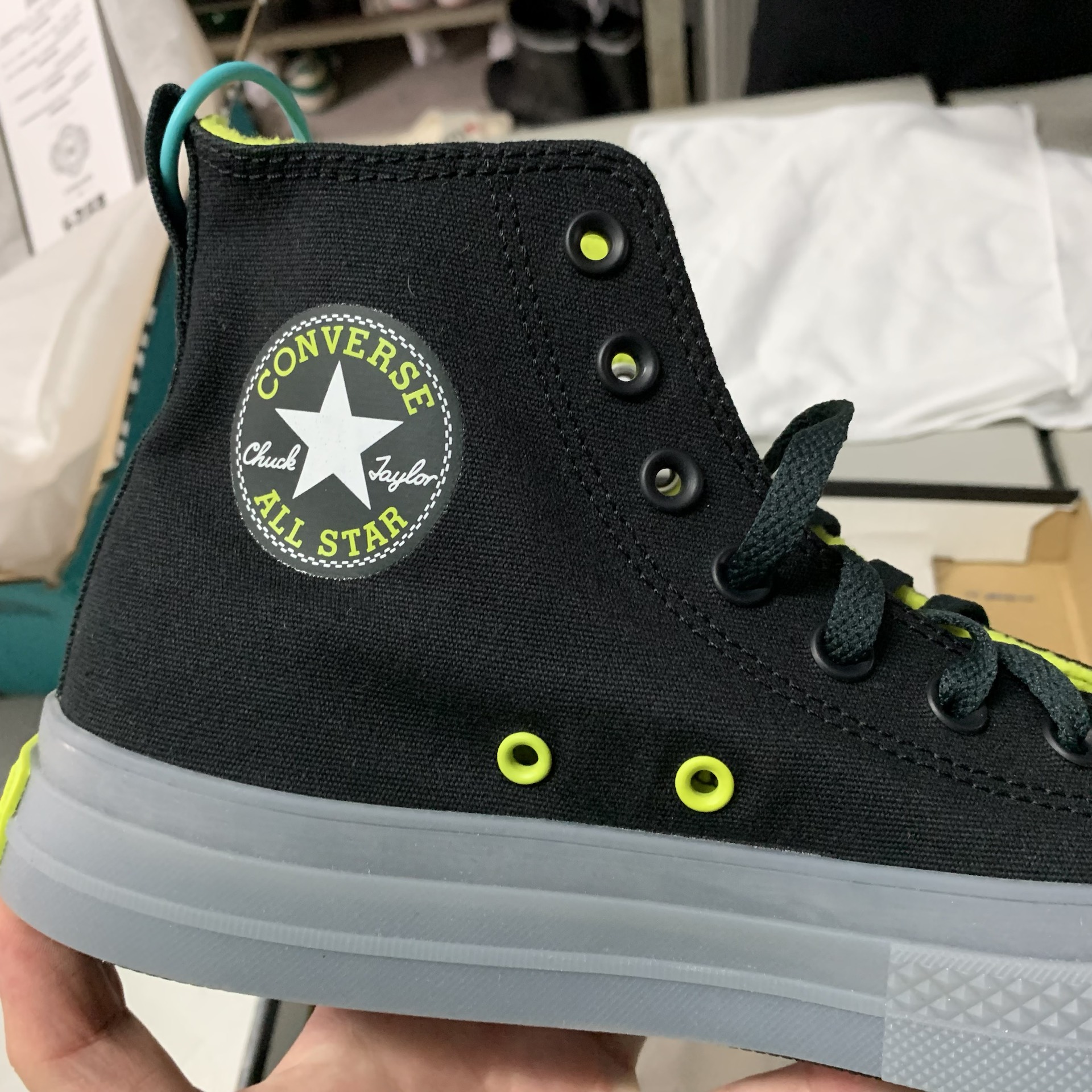 custom review-Конверс All Star CX High Топ Кеды Унисекс Черный