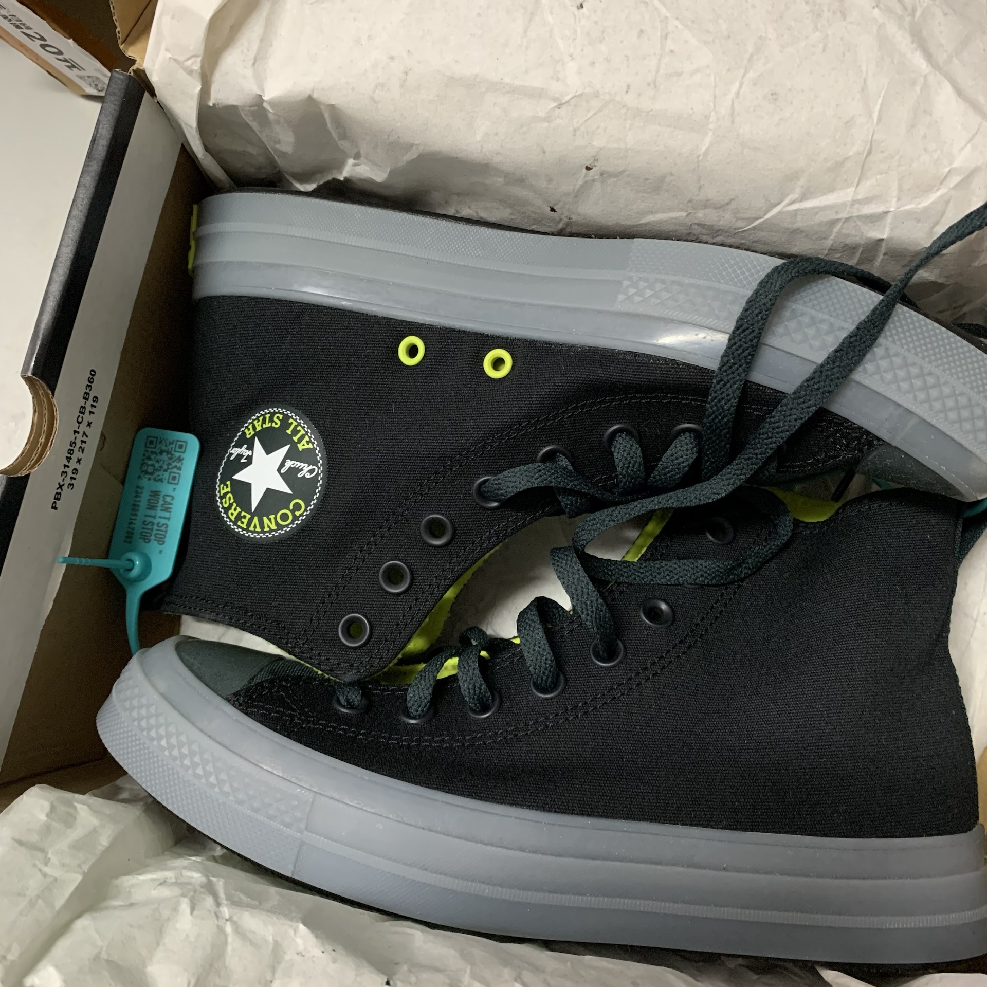 custom review-Конверс All Star CX High Топ Кеды Унисекс Черный