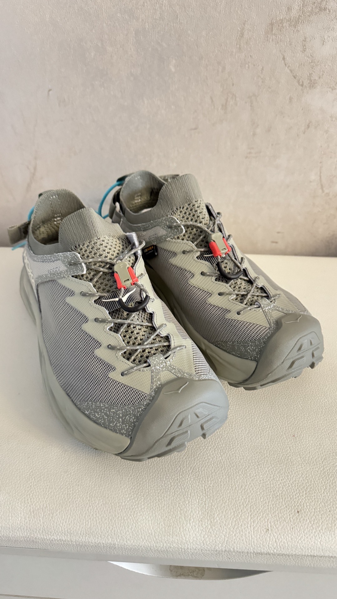 custom review-HOKA ONE ONE HOPARA 2 Hopara Противоскользящие сцепляющие пляжные сандалии Мужские Серые