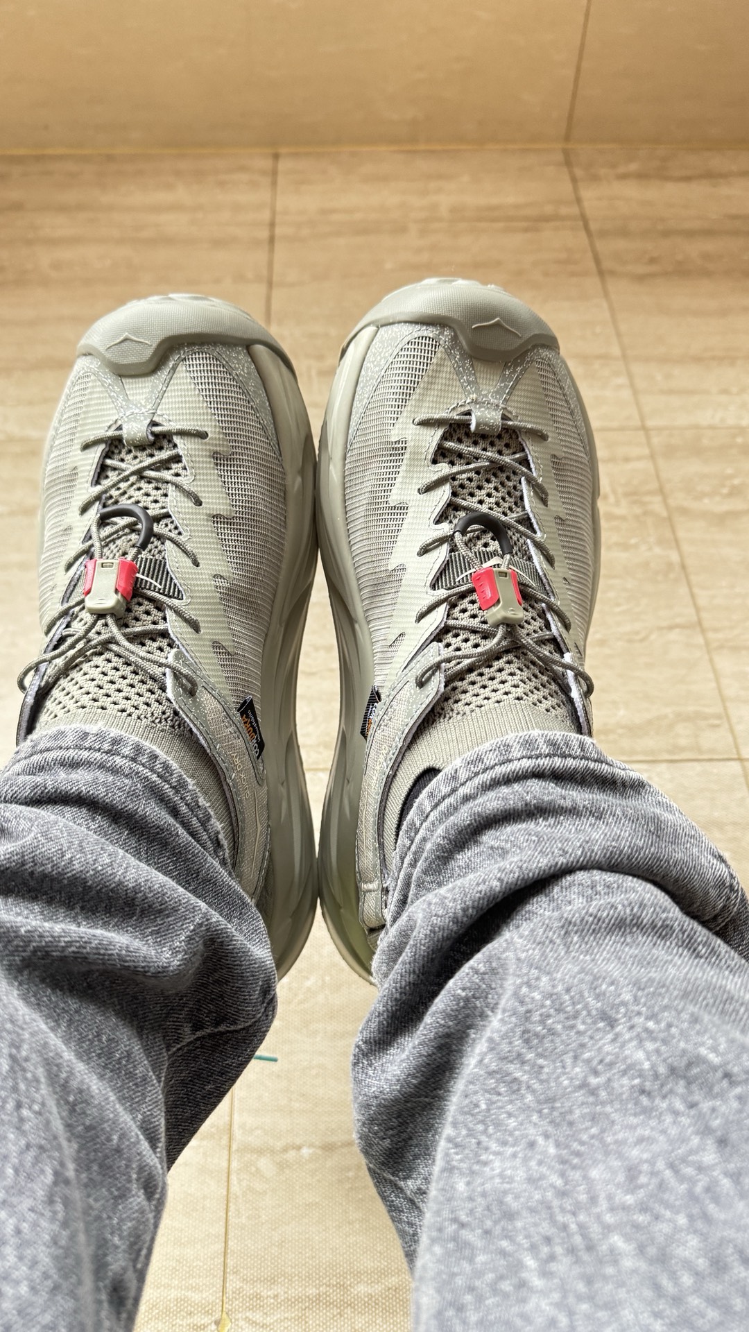 custom review-HOKA ONE ONE HOPARA 2 Hopara Противоскользящие сцепляющие пляжные сандалии Мужские Серые