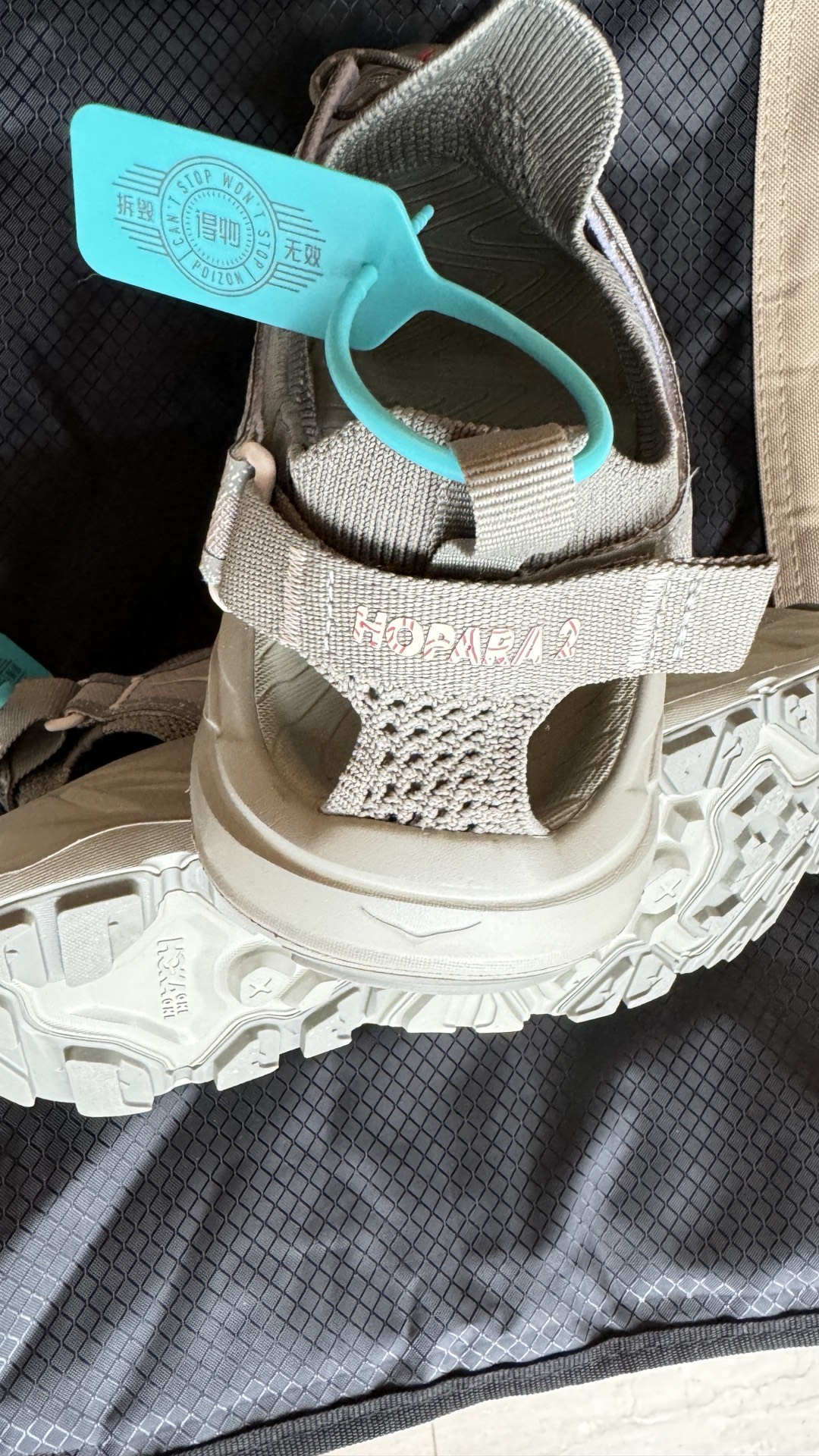 custom review-HOKA ONE ONE HOPARA 2 Hopara Противоскользящие сцепляющие пляжные сандалии Мужские Серые