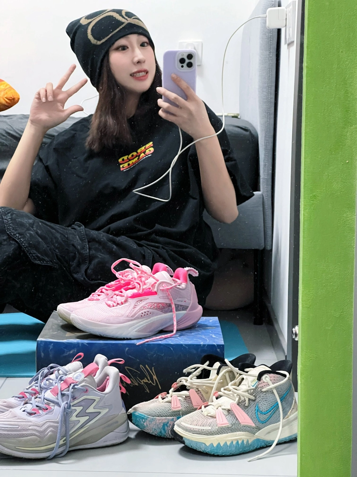 女生篮球鞋分享!四双高颜值实战球鞋