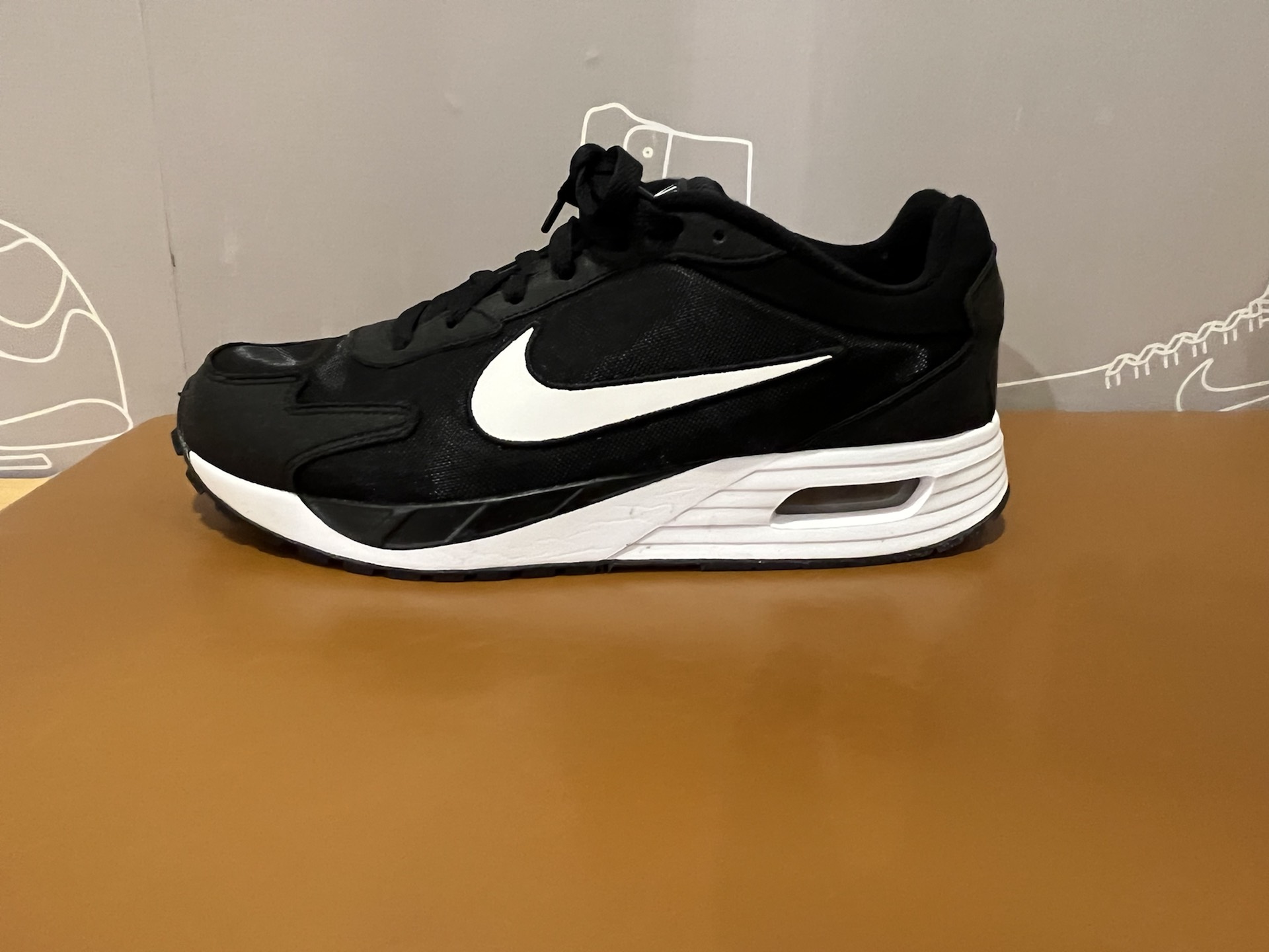 custom review-Nike Air Max Solo Low Топ Casual Мужской Черный