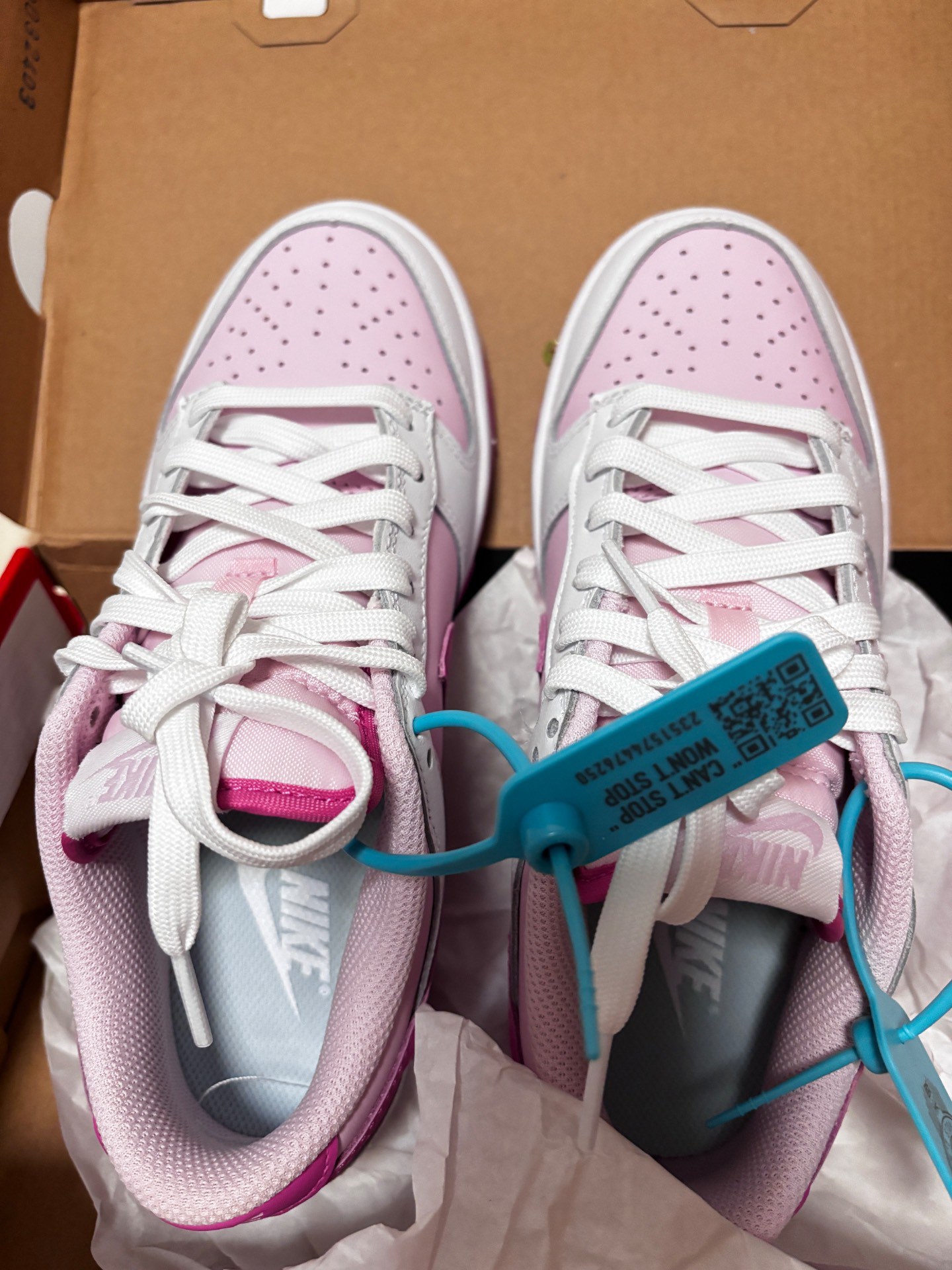 custom review-Nike Dunk Low 'Pink Foam' Women's