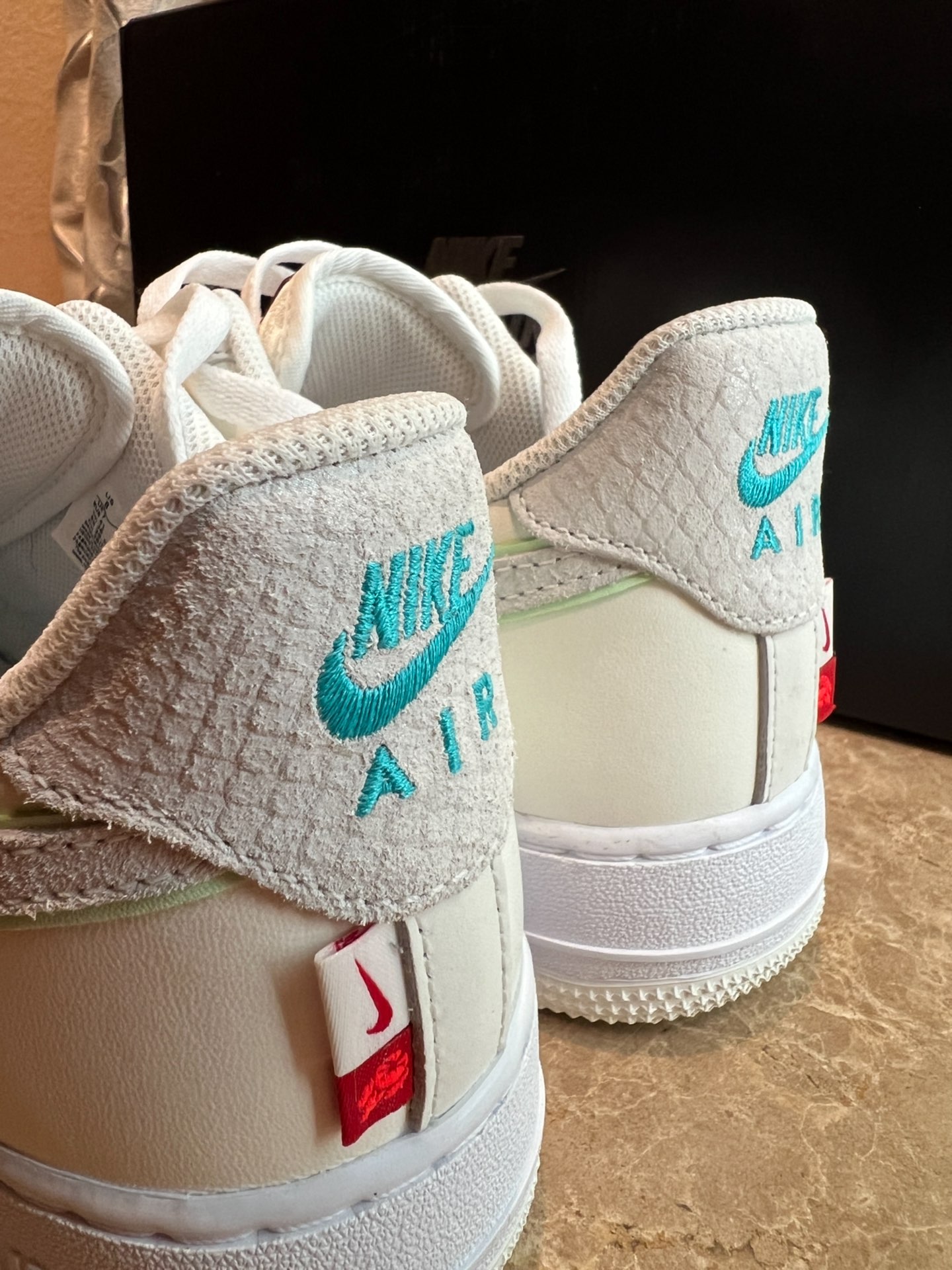 custom review-Nike Air FORCE 1 Low Топ Скейтборд Кроссовки Унисекс Экрю