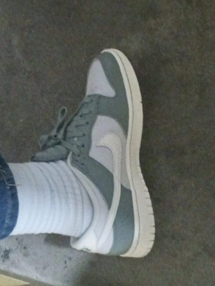 custom review-Nike Dunk 'Слюдяной зеленый' Низкие Кроссовки для скейтбординга Унисекс Серый Зеленый