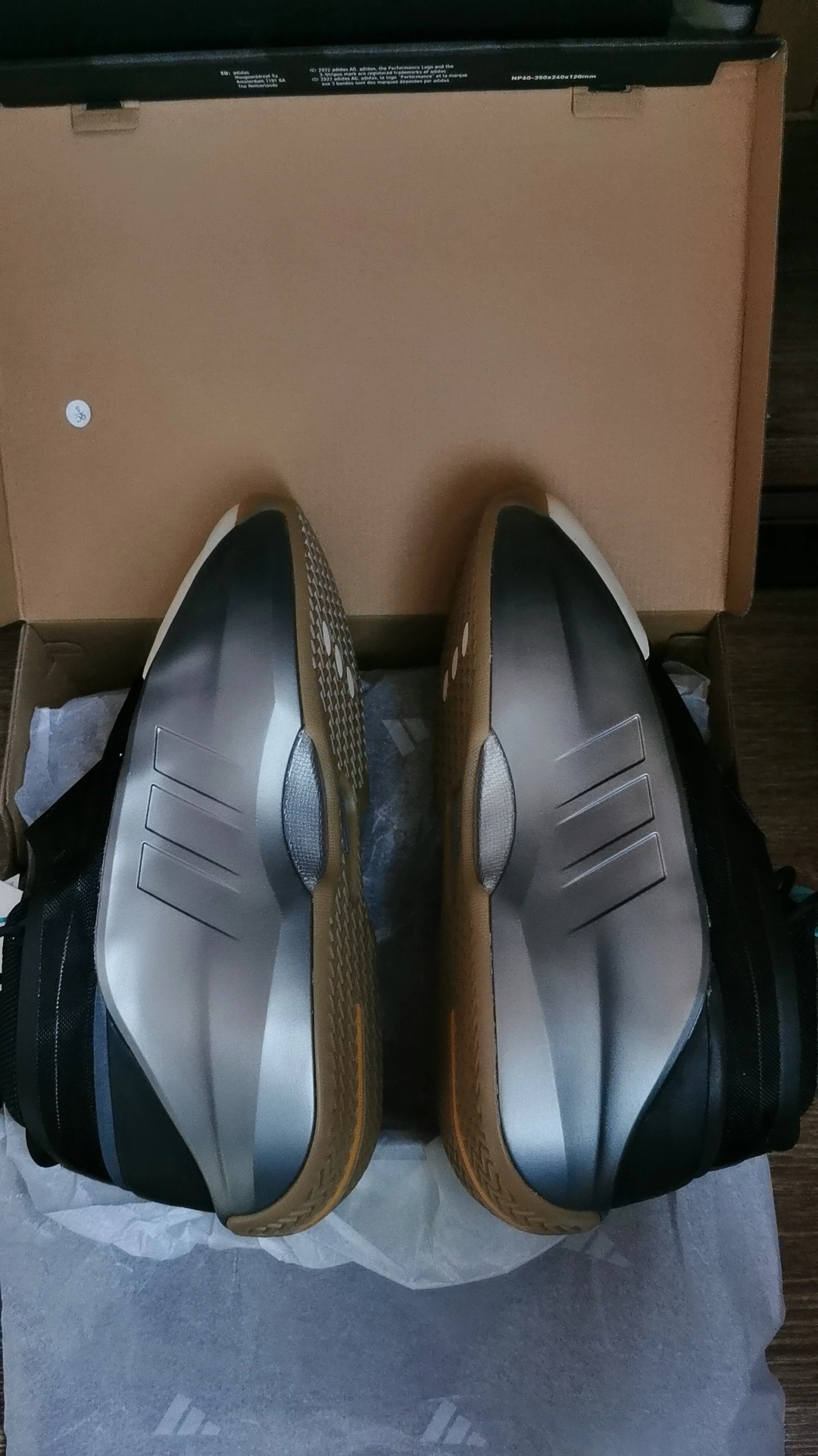 custom review-Adidas Originals Crazy Infinity Амортизация Износостойкий Низкий Топ Винтажные Баскетбольные Кроссовки Унисекс Серебристый Черный