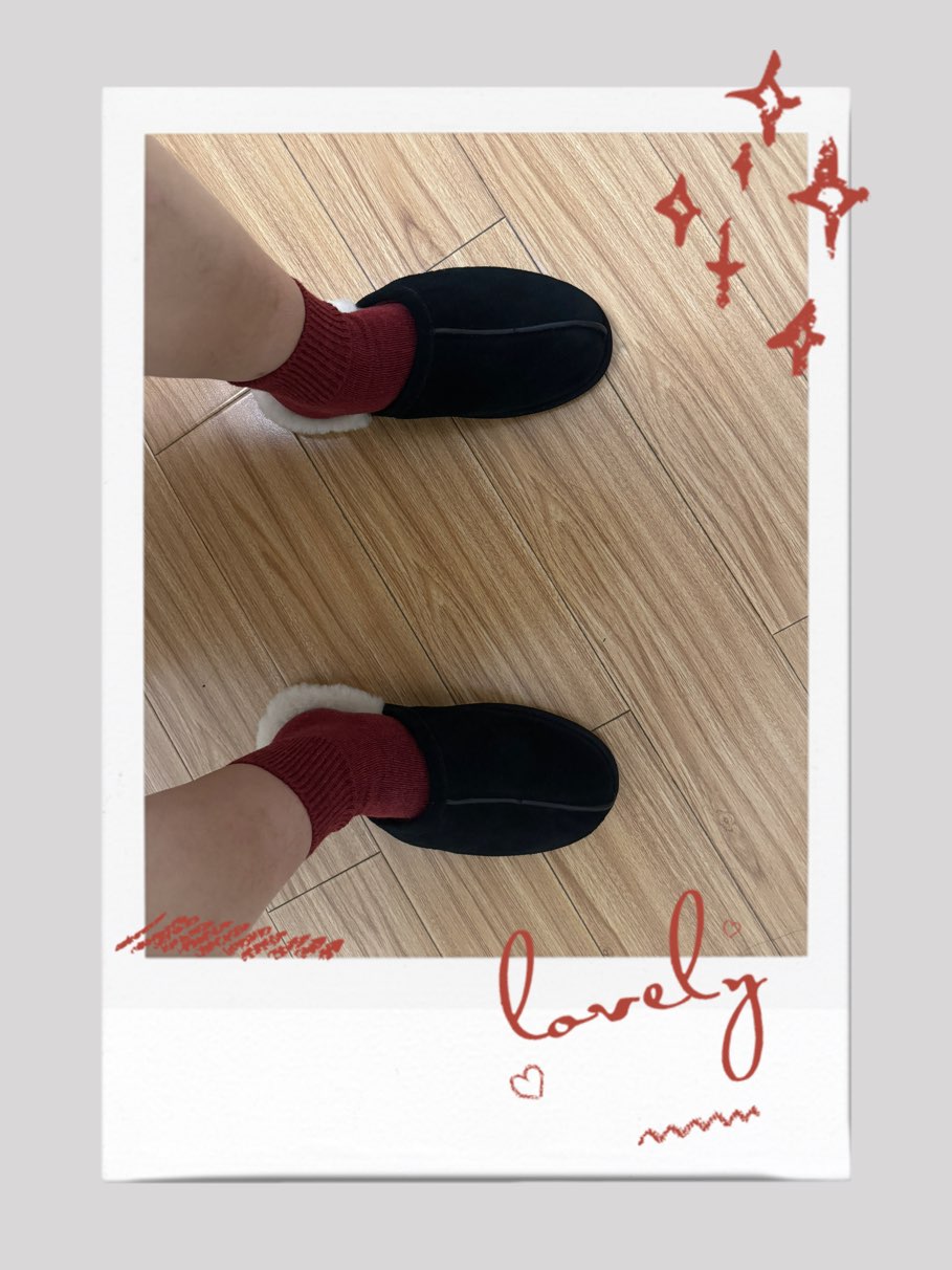 custom review-UGG Износостойкие Домашние тапочки Мужские Черные