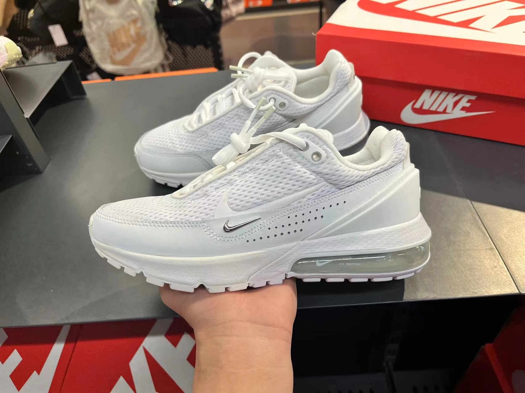 custom review-Nike Air Max Impuls Low Top Casual Unisex White