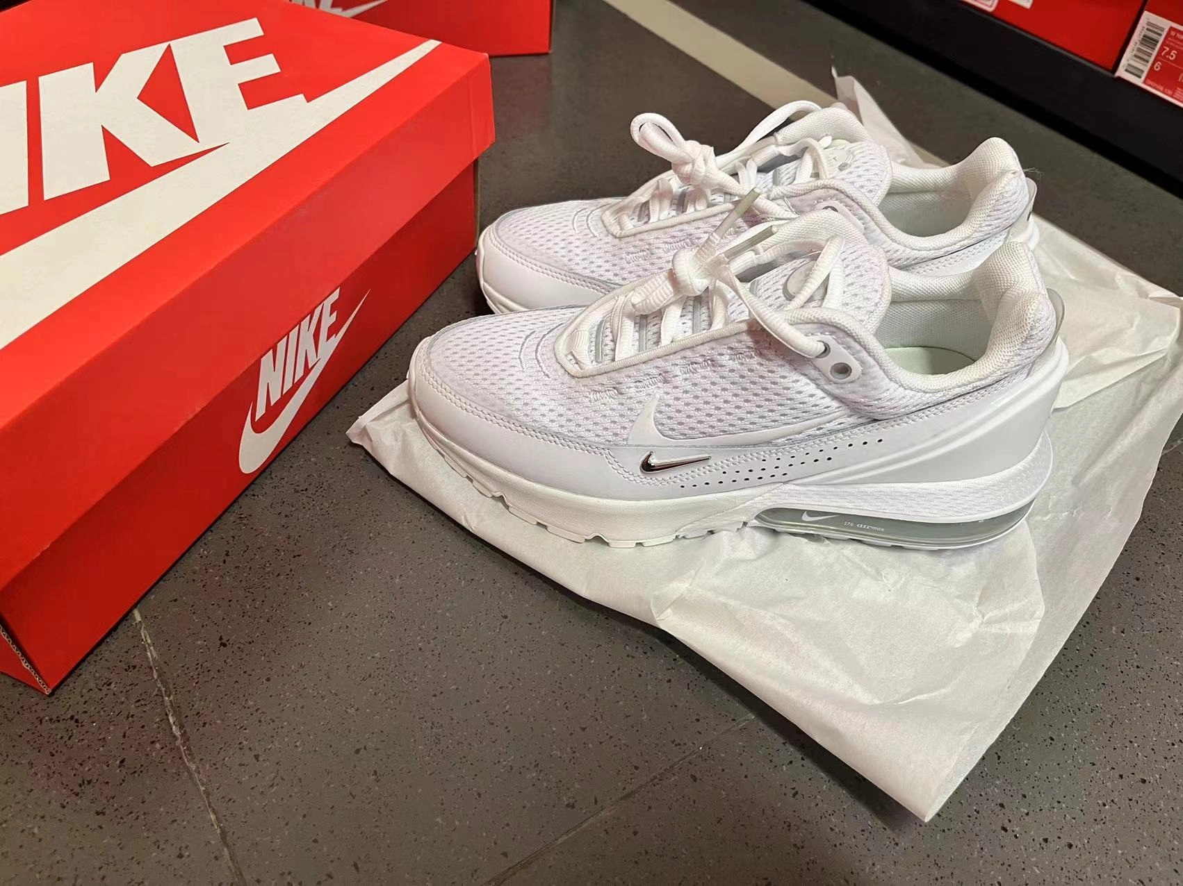 custom review-Nike Air Max Impuls Low Top Casual Unisex White