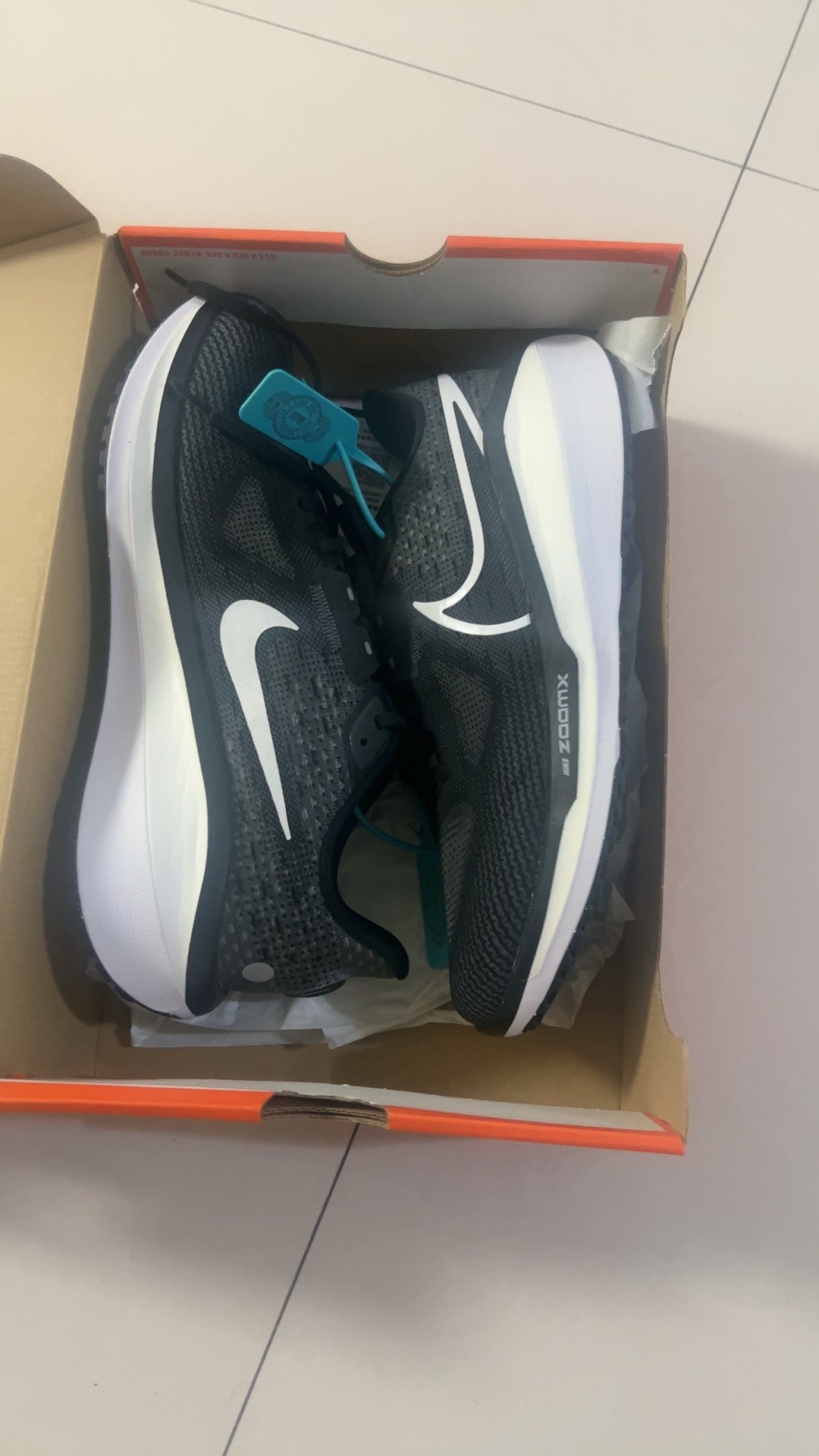 custom review-Nike Air Zoom Vomero 17 VOMERO17 Low Топ Повседневная обувь Мужская Черная