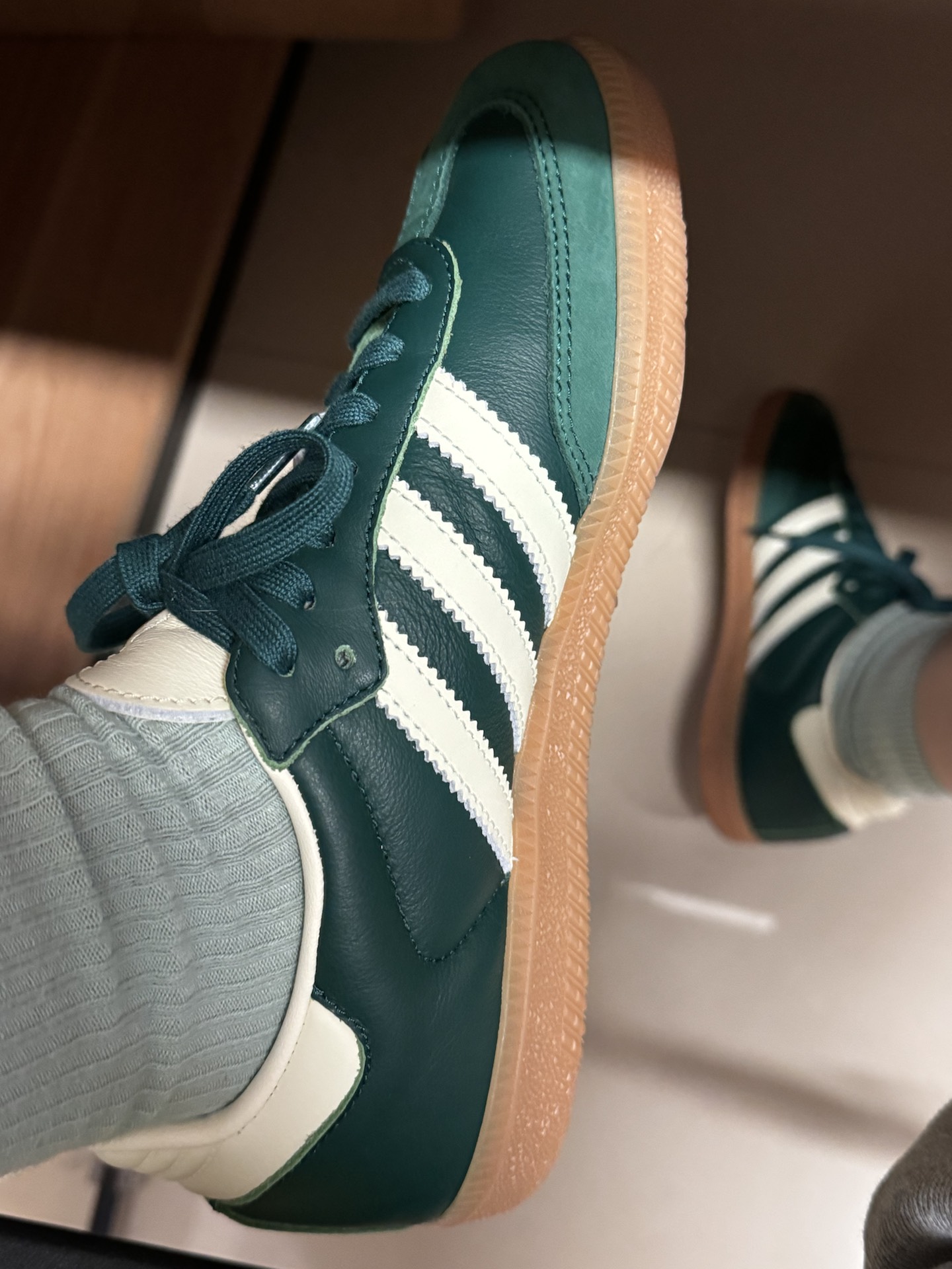 Adidas Samba OG Collegiate Green Women's Green White US W 6