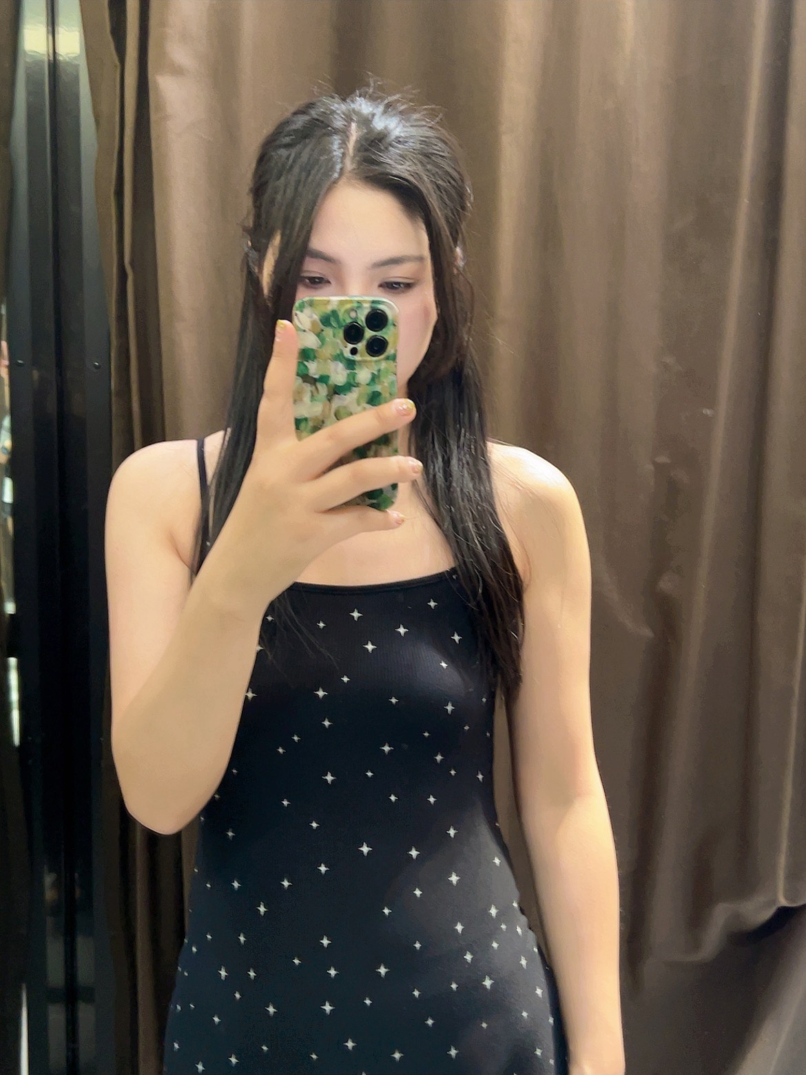 skims星星裙好显瘦