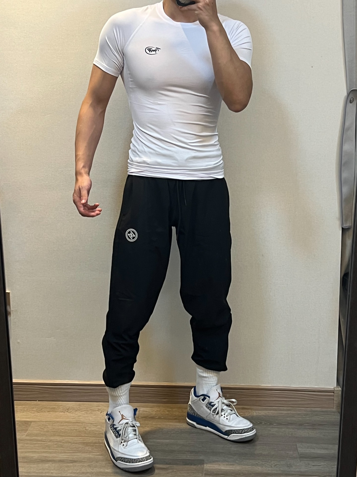 健身不穿紧身衣那是不可能的