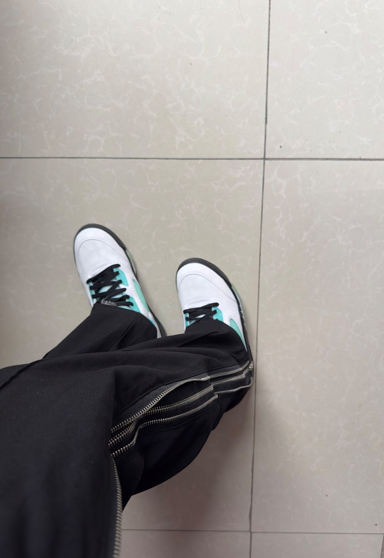 custom review-Jordan Air Jordan 5 Island Green High Top Винтажные баскетбольные кроссовки Унисекс Mint Green