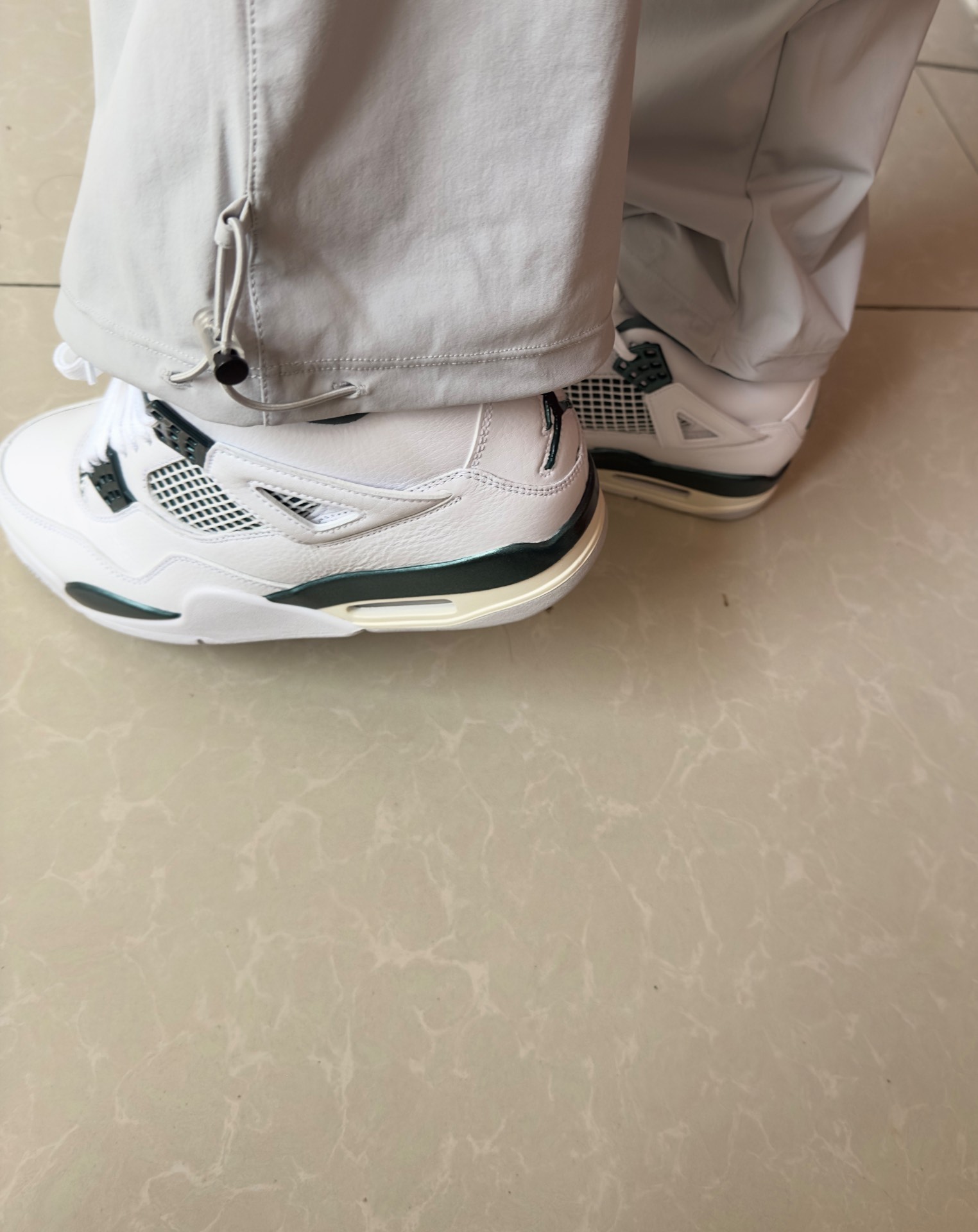 custom review-Air Jordan 4 "Oxidized Green"