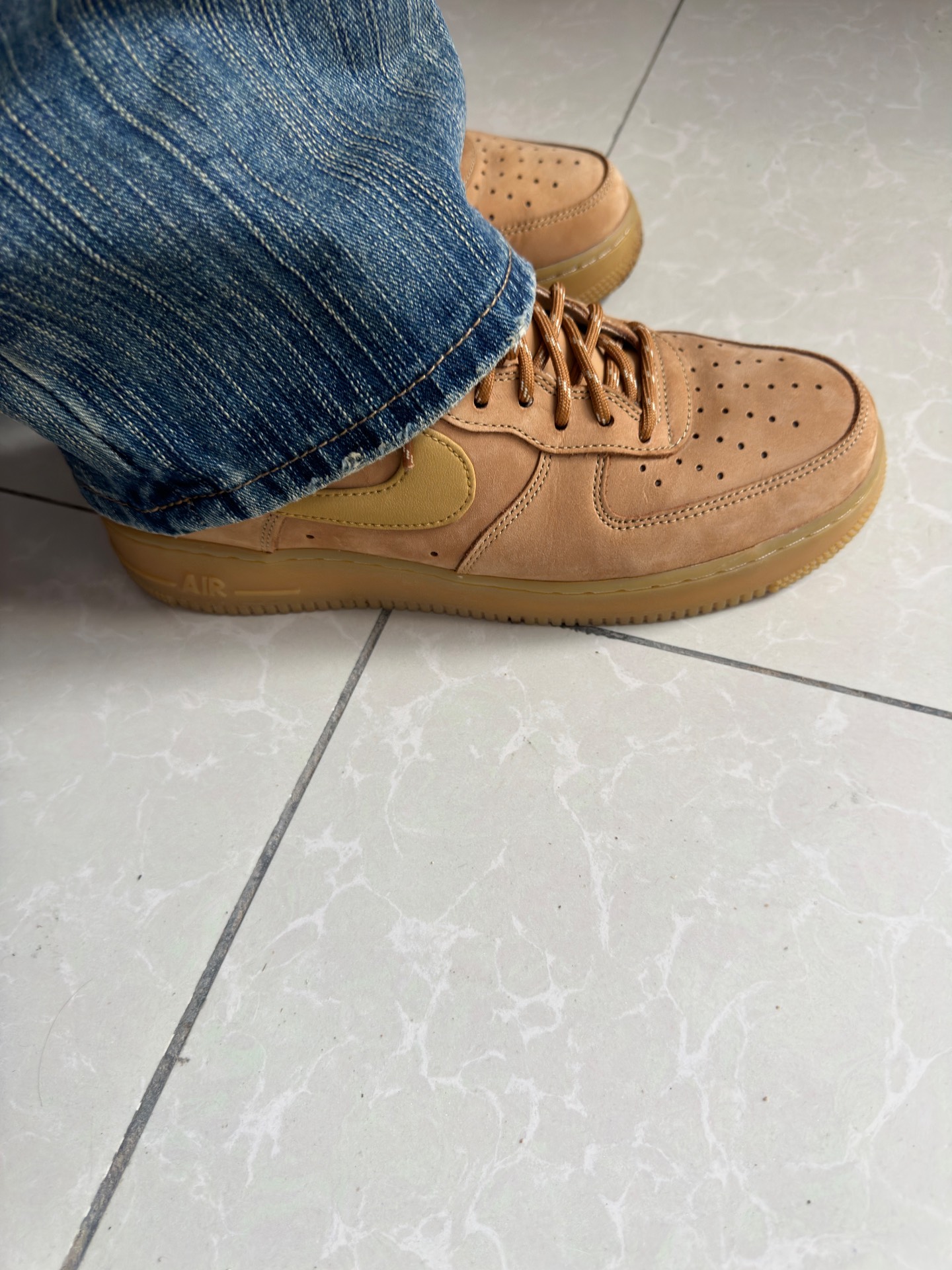 custom review-Nike Air Force 1 Low Flax Wheat