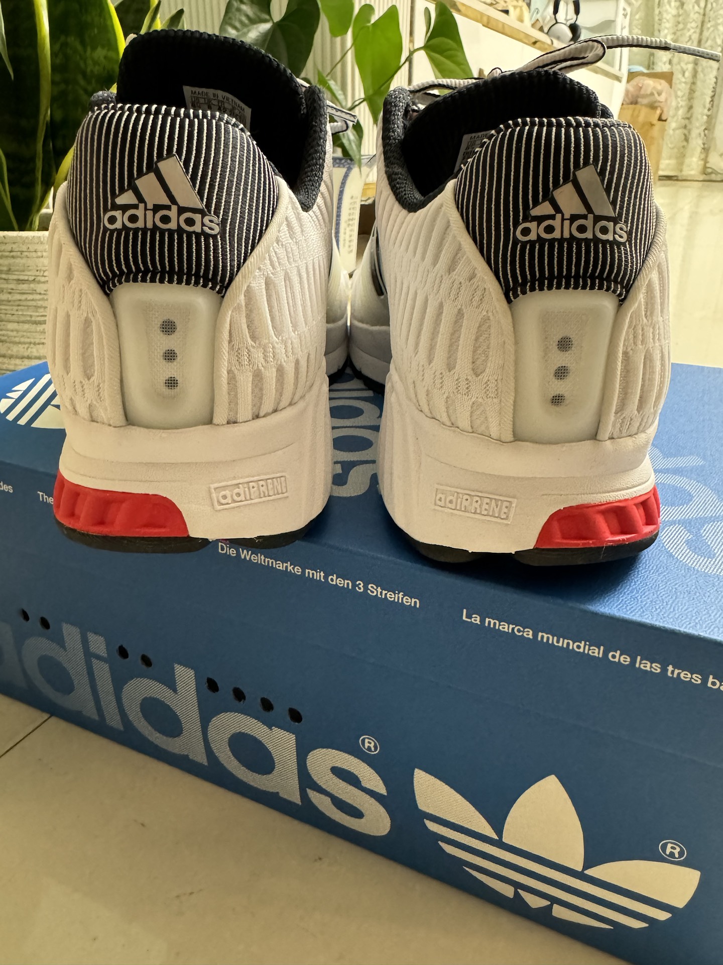 custom review-Adidas Originals Climacool Устойчивый к истиранию Низкий Топ Резина Повседневная Городская Коммутация Беговые кроссовки Унисекс Белый Черный Красный