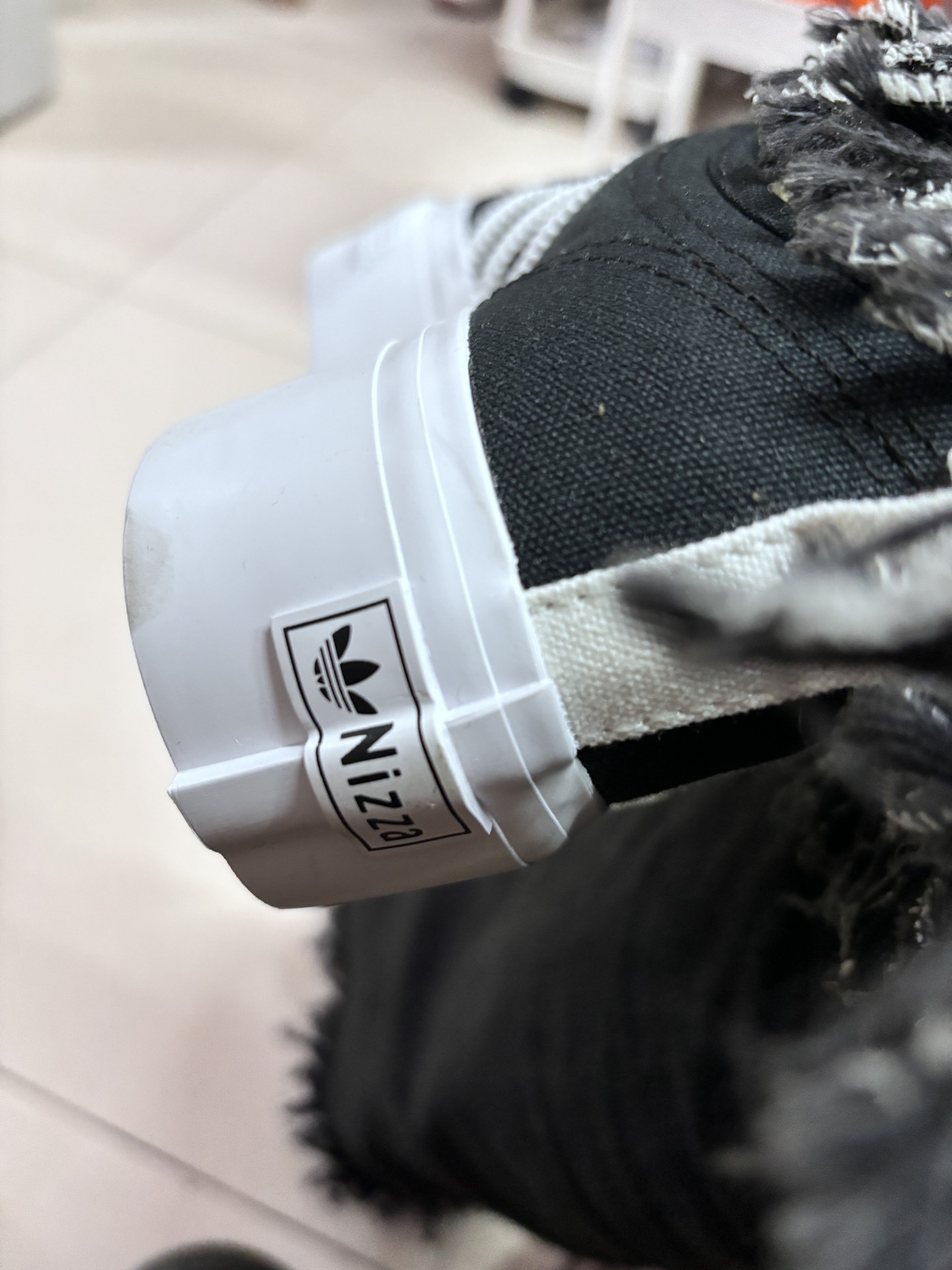 custom review-Adidas Originals Nizza Platform Low Топ Кроссовки для скейтбординга Женские Белые Черные