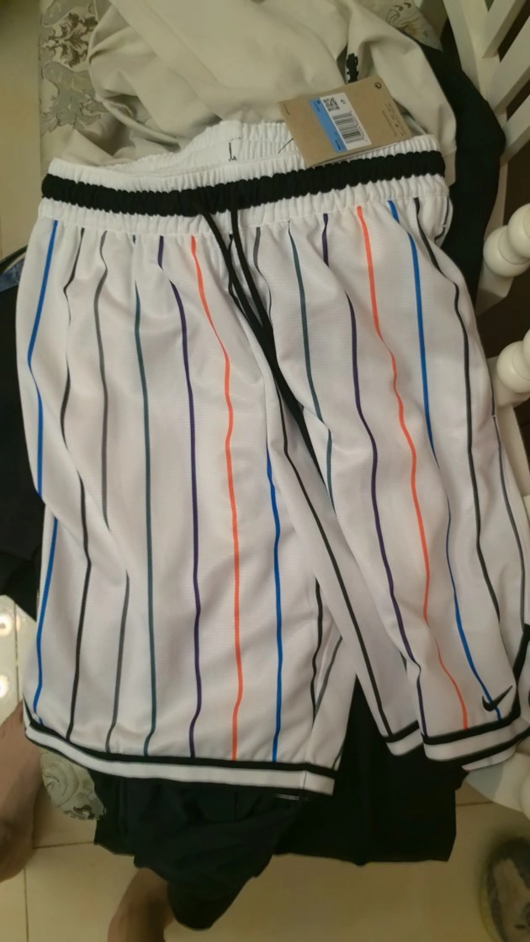 custom review-Nike Белые Мужские Повседневные Шорты