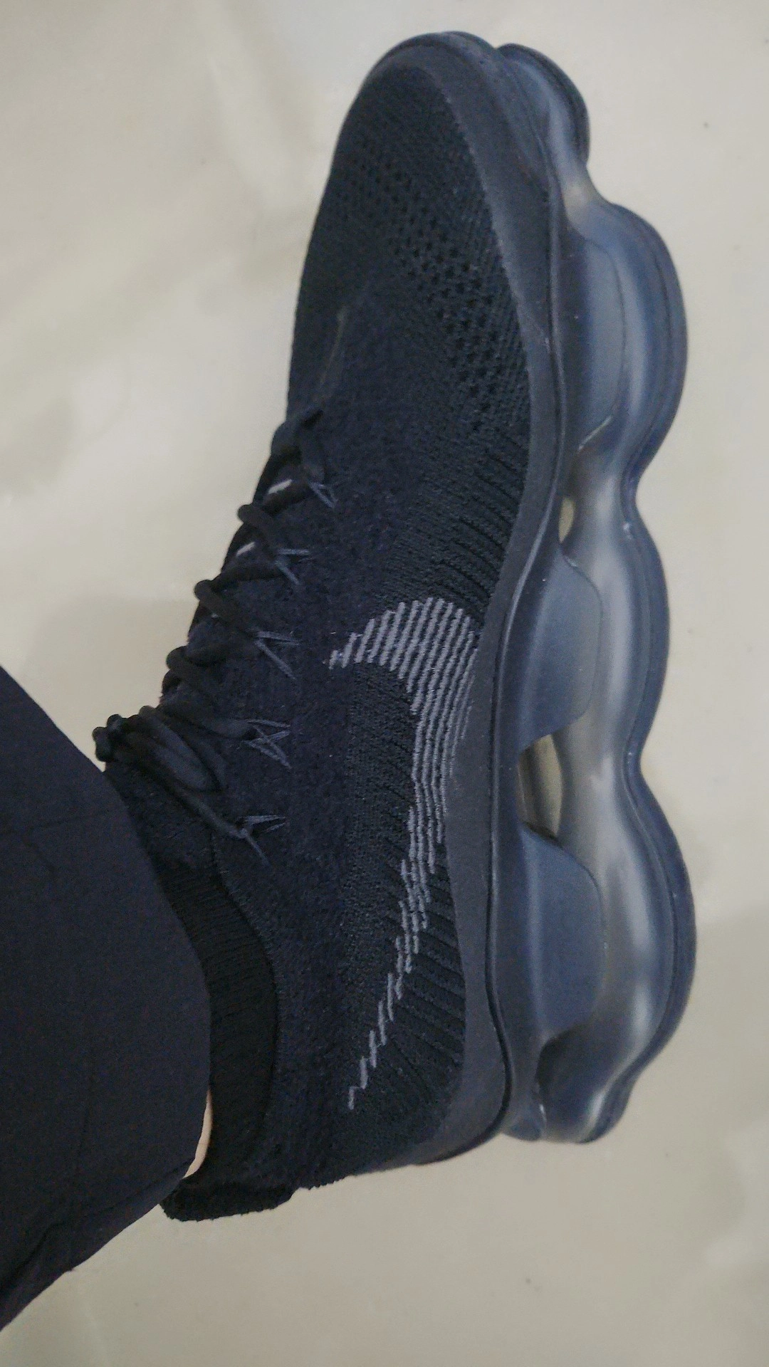 custom review-Nike Air Max Scorpion Fk Triple Black