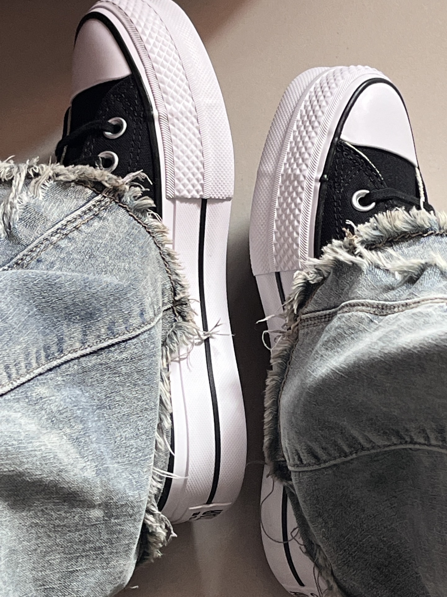 custom review-Converse All Star Lift Легкий Низкий Топ Кеды Женские Черный Белый