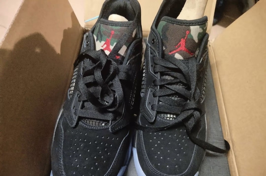 custom review-Джордан Mars 270 Low Shock Absorbers Slip-Resistant Low Top Винтажные Баскетбольные Кроссовки Мужские Черные Красные Камуфляж