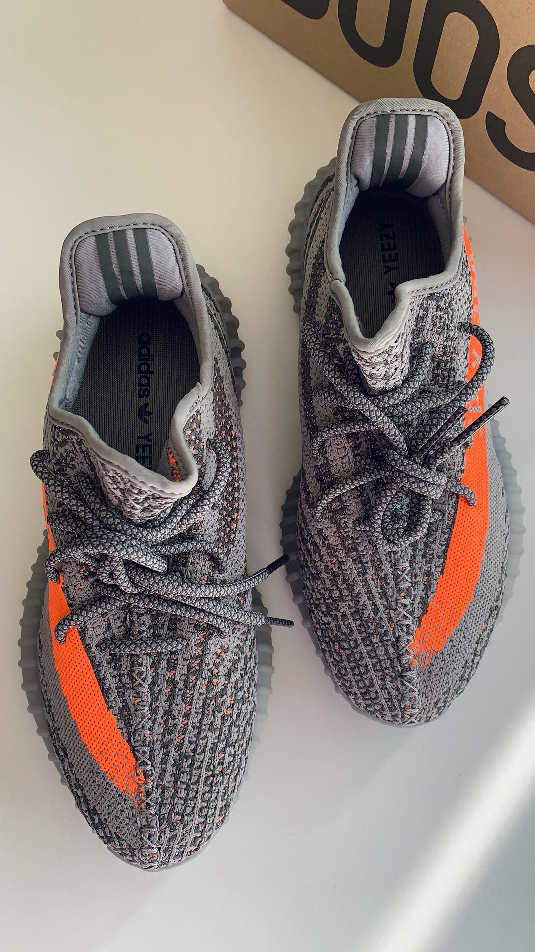 一代神鞋,yeezy 350 v2 灰橙满天星