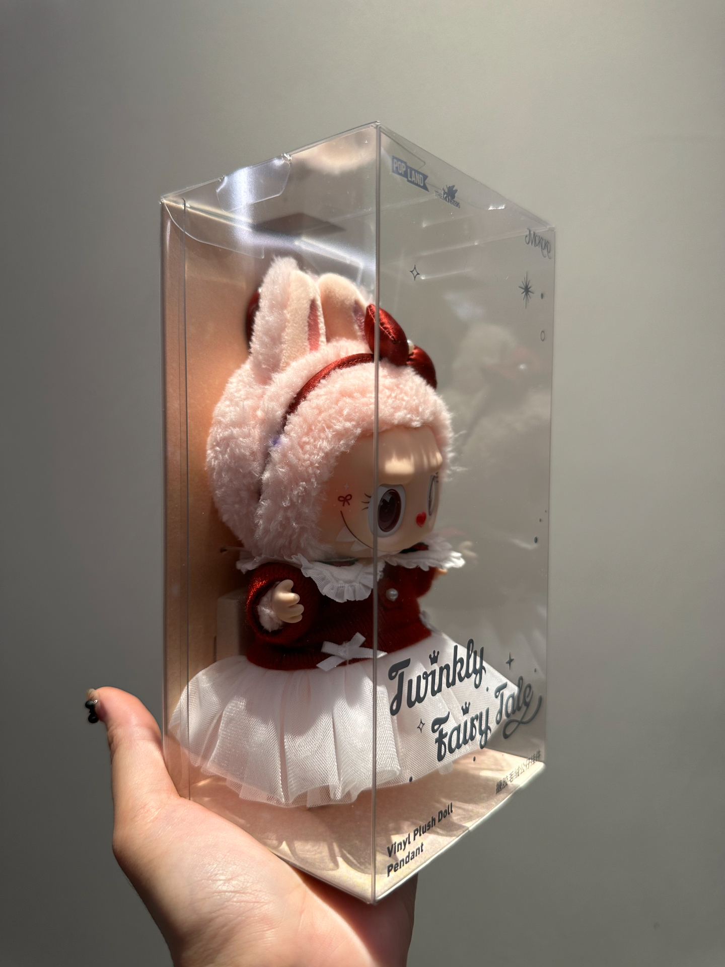 custom review-POP MART LABUBU Twinkly Fairy Tale MOKOKO Виниловая Плюшевая Кукла Коллекционная Фигурка 18см