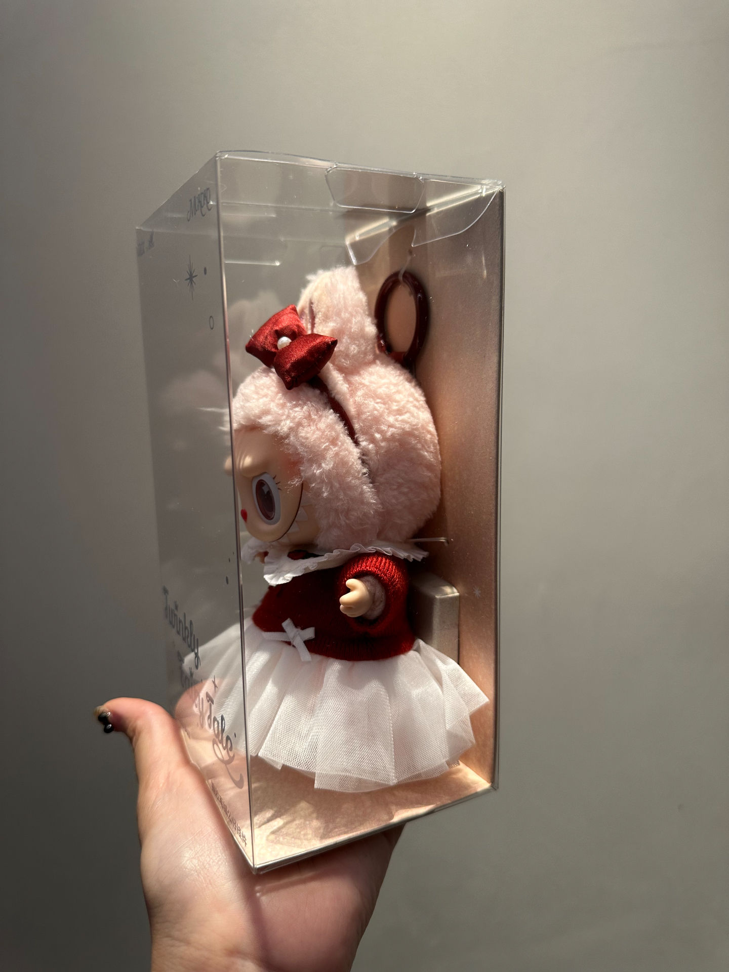 custom review-POP MART LABUBU Twinkly Fairy Tale MOKOKO Виниловая Плюшевая Кукла Коллекционная Фигурка 18см