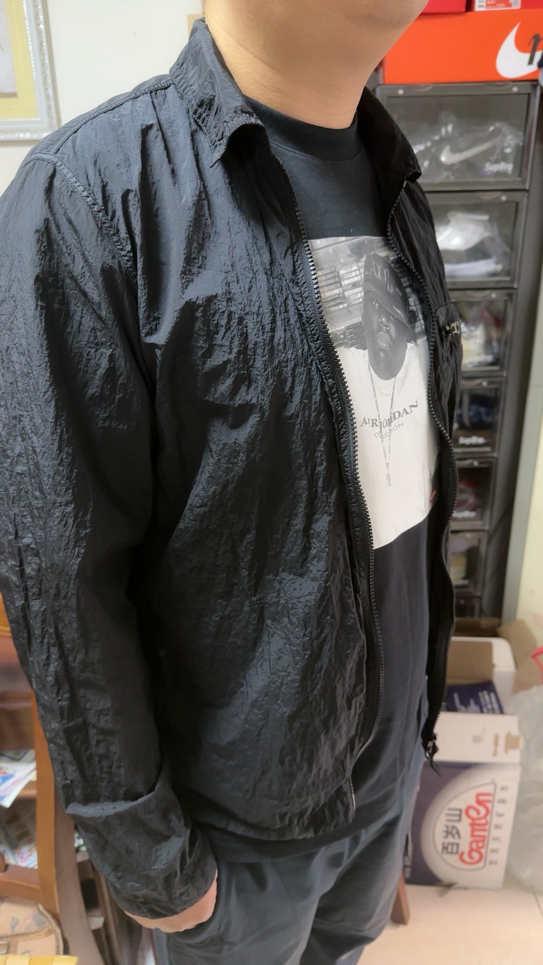 custom review-Supreme Jordan Collaboration T-Shirt Унисекс