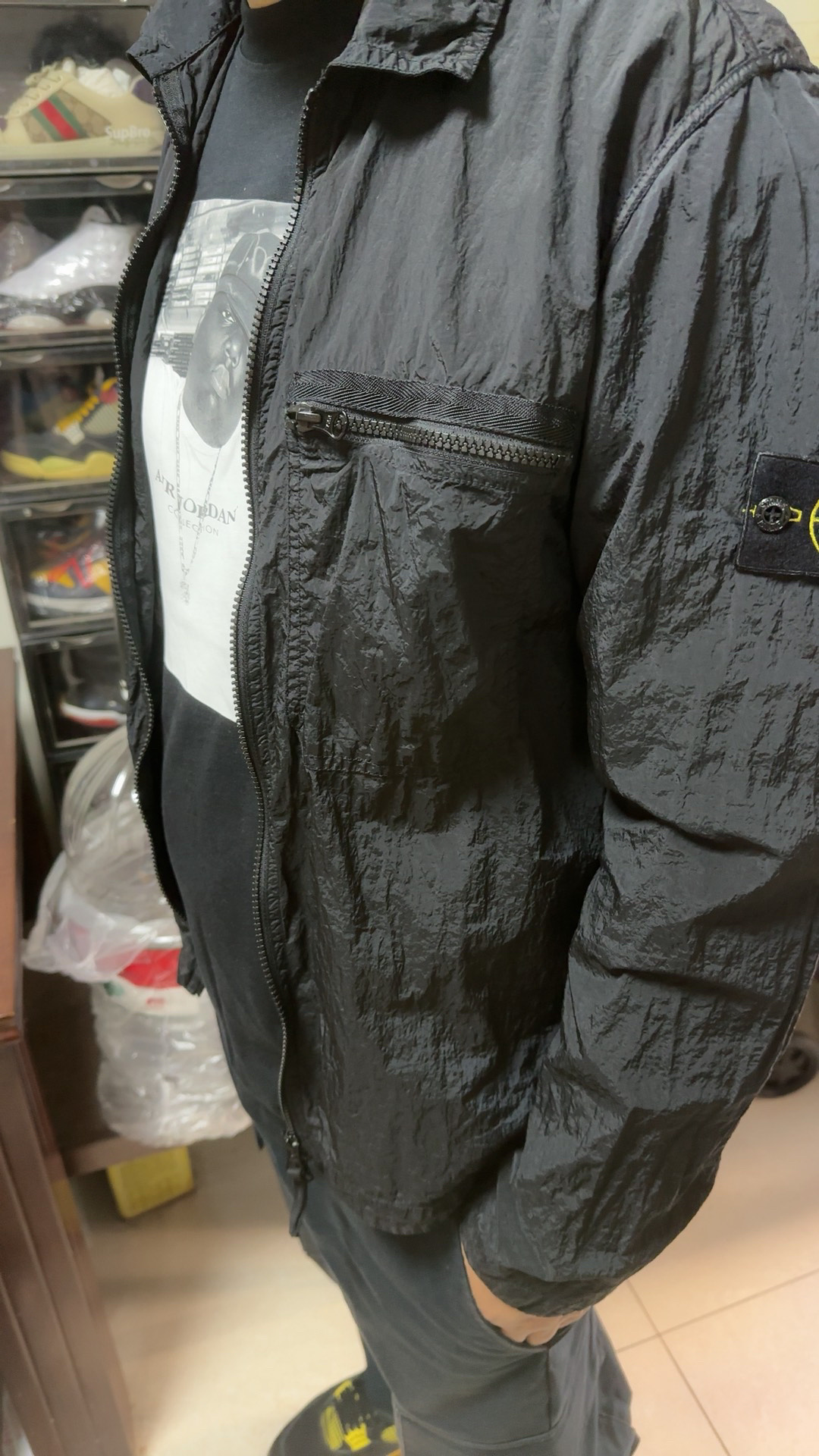 custom review-Supreme Jordan Collaboration T-Shirt Унисекс