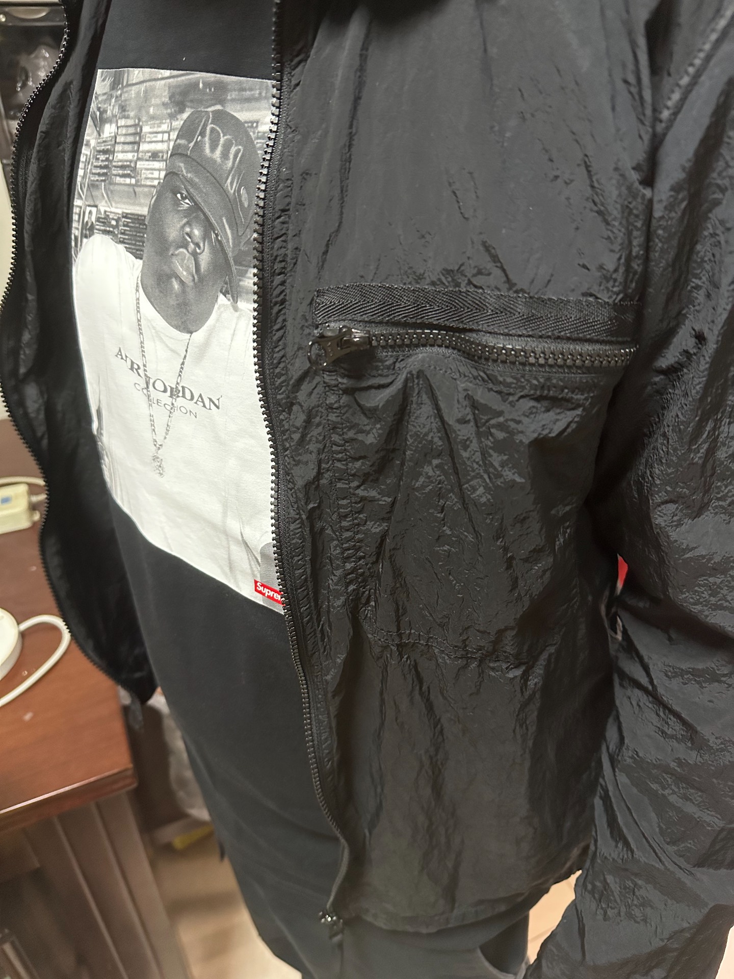 custom review-Supreme Jordan Collaboration T-Shirt Унисекс