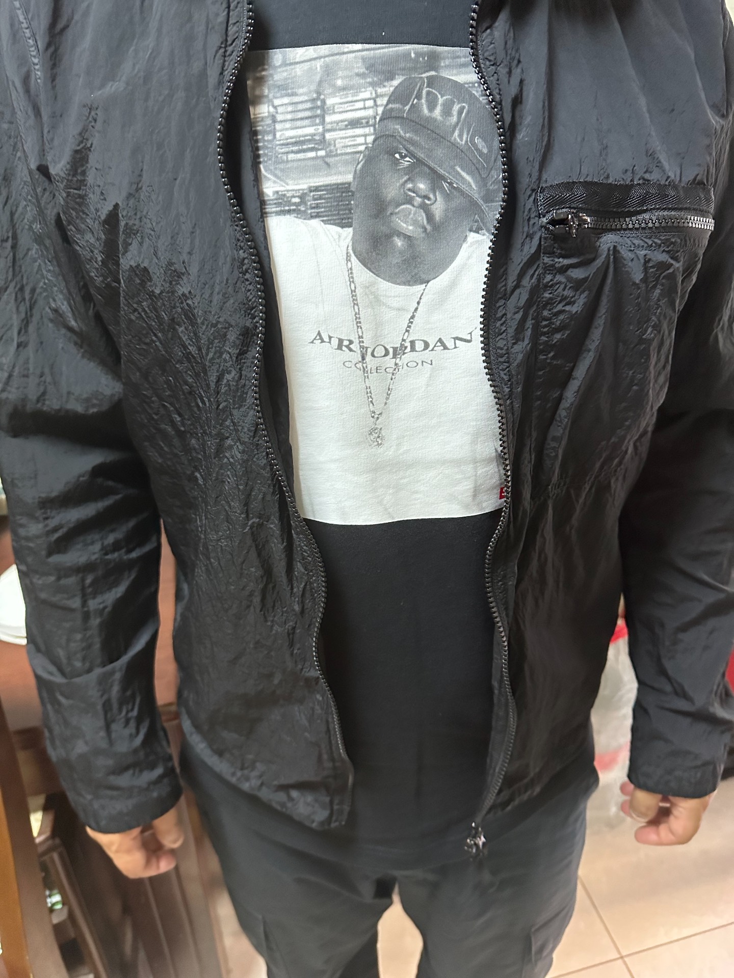 custom review-Supreme Jordan Collaboration T-Shirt Унисекс