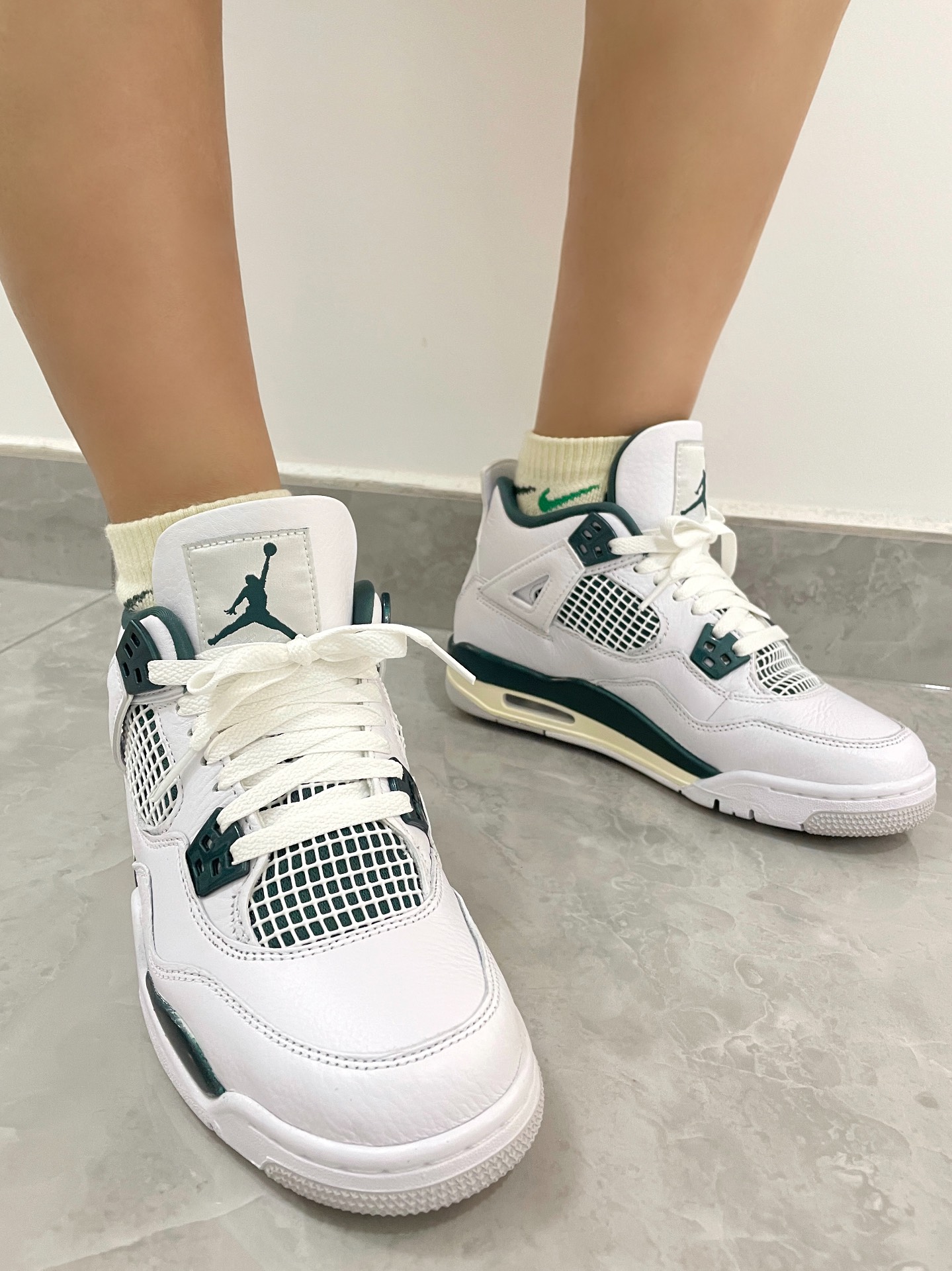 custom review-Jordan 4 Retro Oxidized Green GS