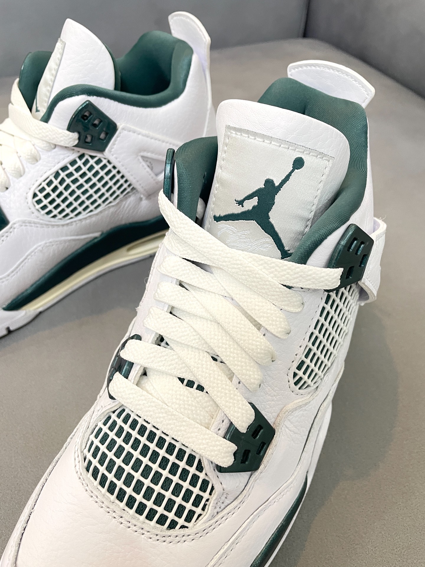 custom review-Jordan 4 Retro Oxidized Green GS