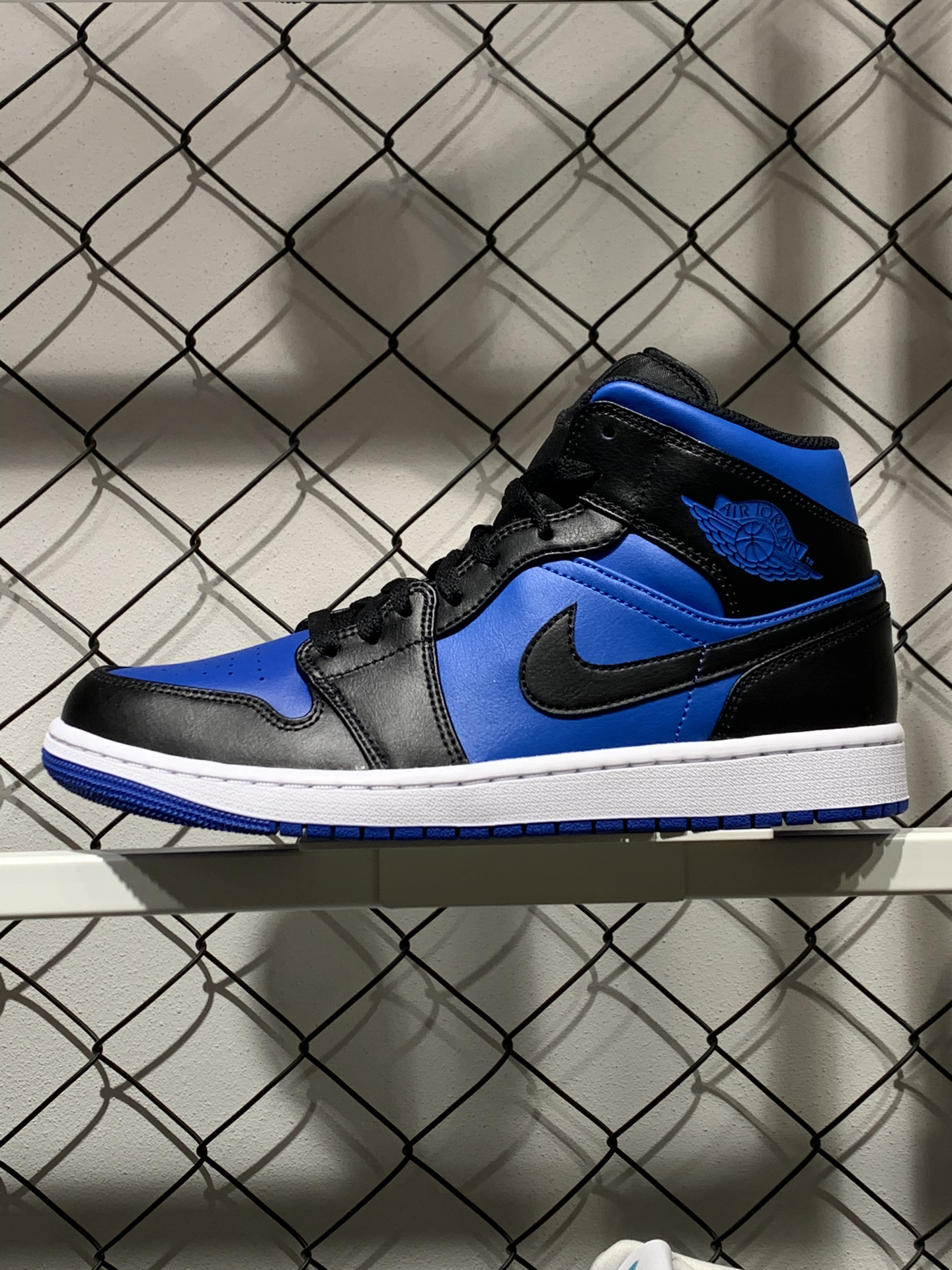 球鞋分享‼️air jordan 1 mid 黑蓝