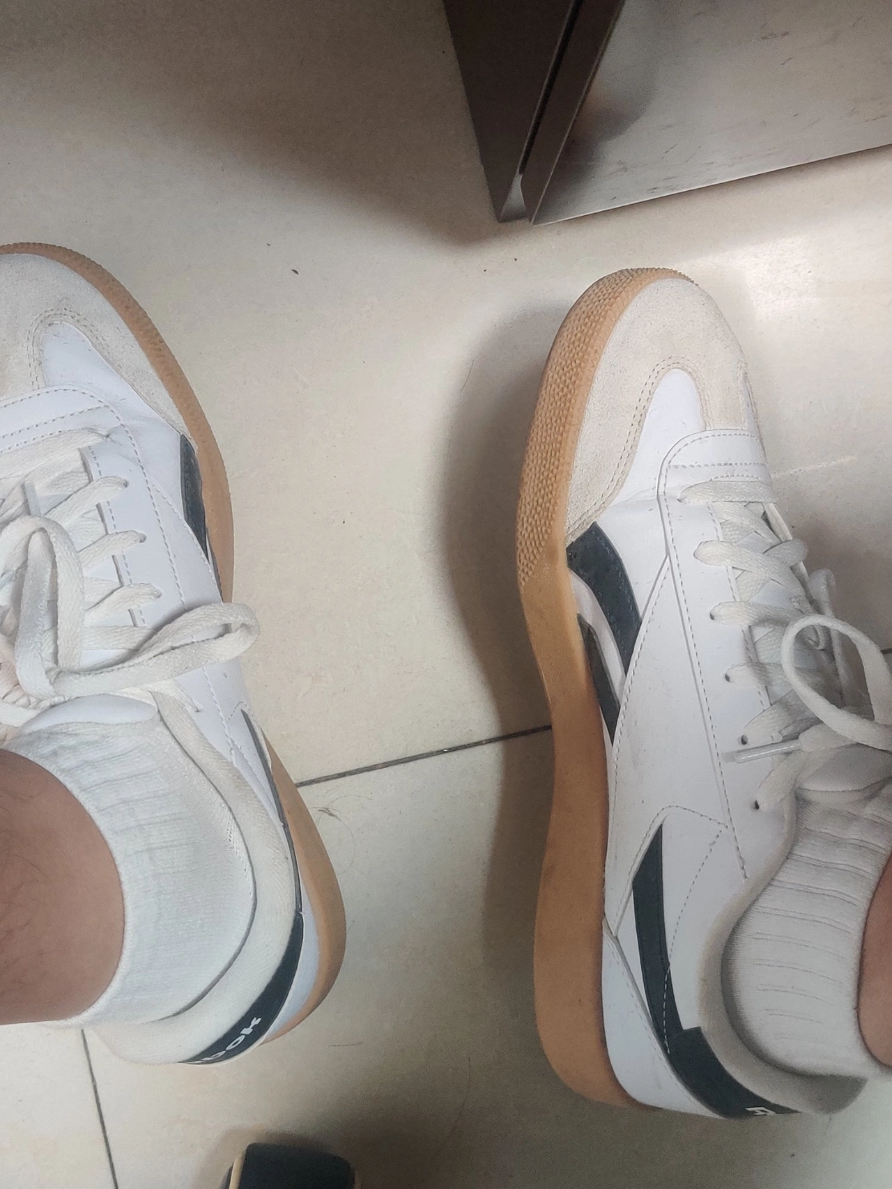 custom review-REEBOK Smash Edge S Устойчивые к истиранию низкие кроссовки для скейтбординга унисекс белые черные серые