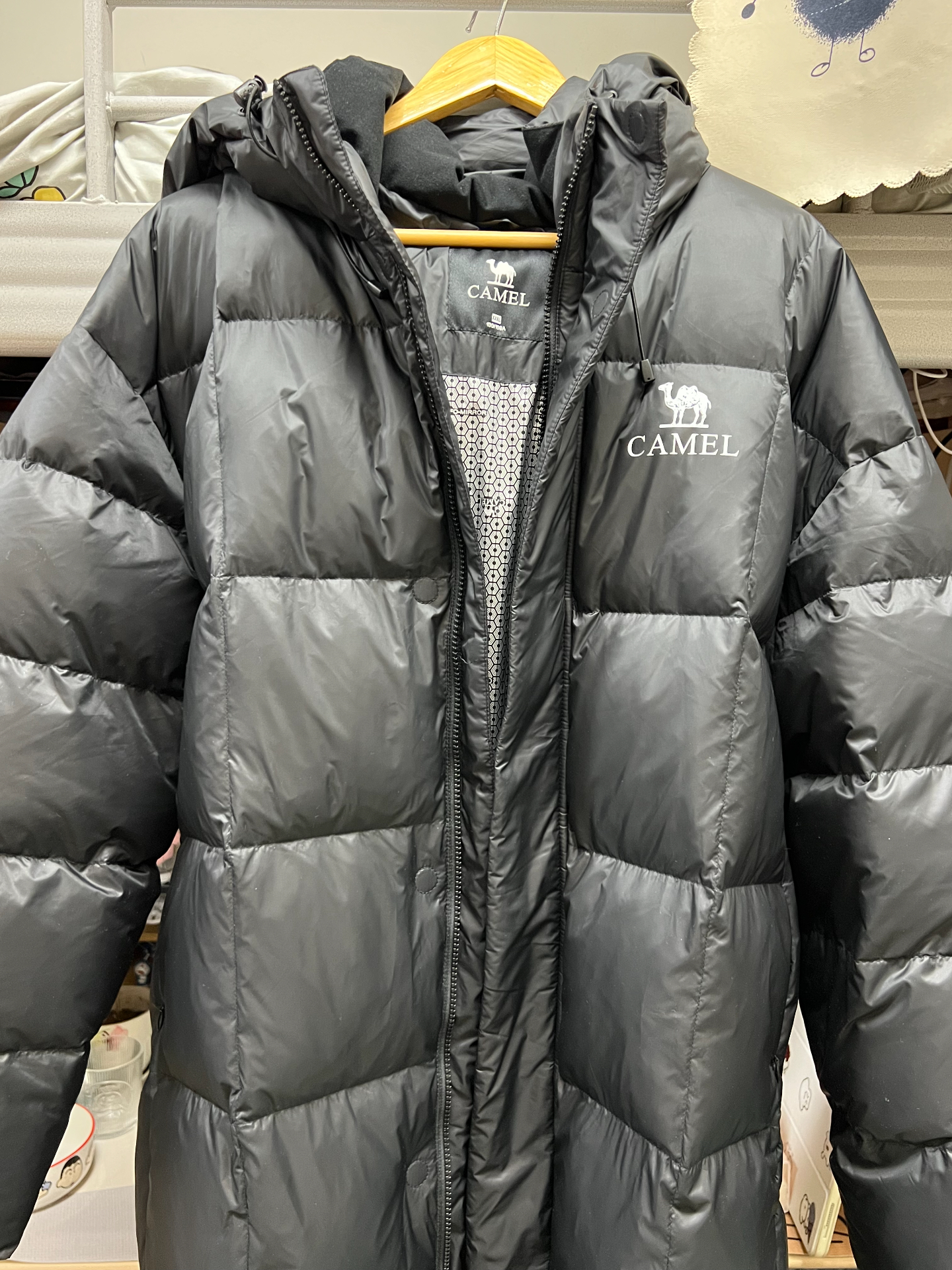 custom review-King's Armor Series Верблюжий Пуховик Унисекс