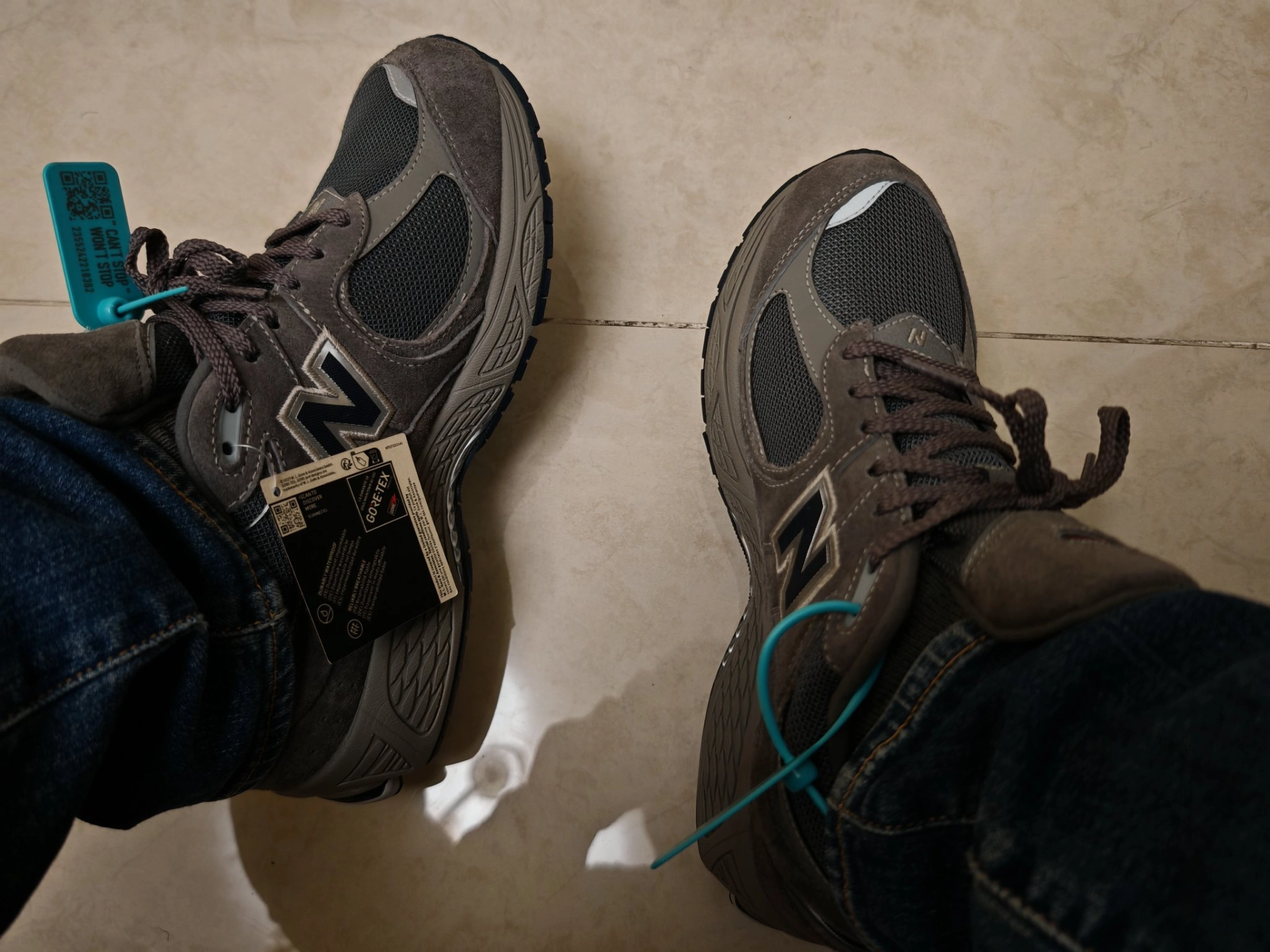 custom review-New Balance NB 2002R Водонепроницаемый и Дышащий Низкий Топ Повседневные Городские Кроссовки для Коммутации и Бега Унисекс Серый Коричневый