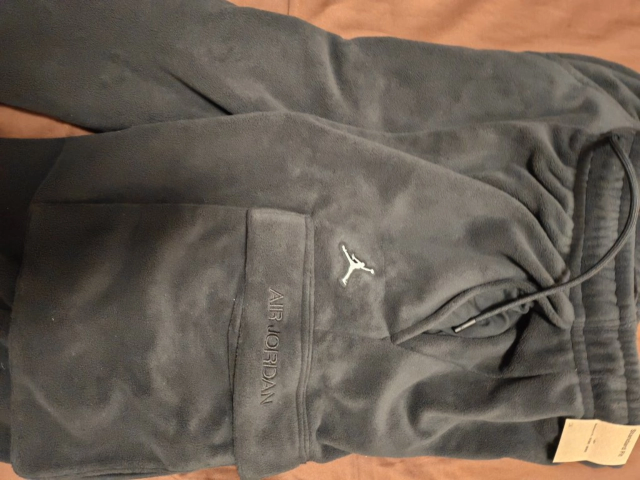 custom review-JORDAN Черные Мужские Вязаные Спортивные Штаны