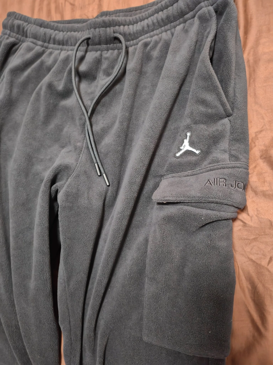 custom review-JORDAN Черные Мужские Вязаные Спортивные Штаны