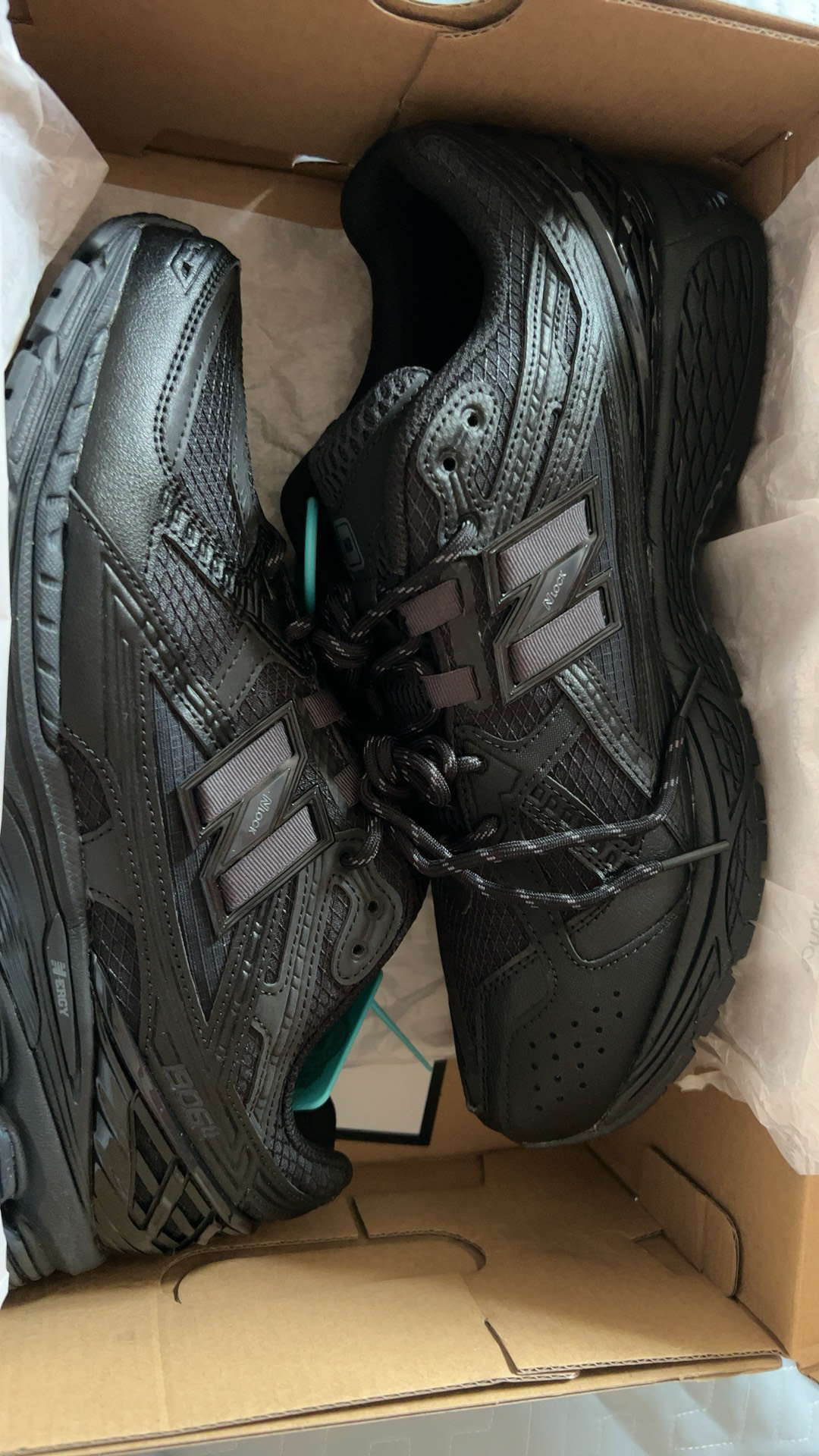 custom review-New Balance 1906U Устойчивый к истиранию Низкий Топ Casual Унисекс Черный