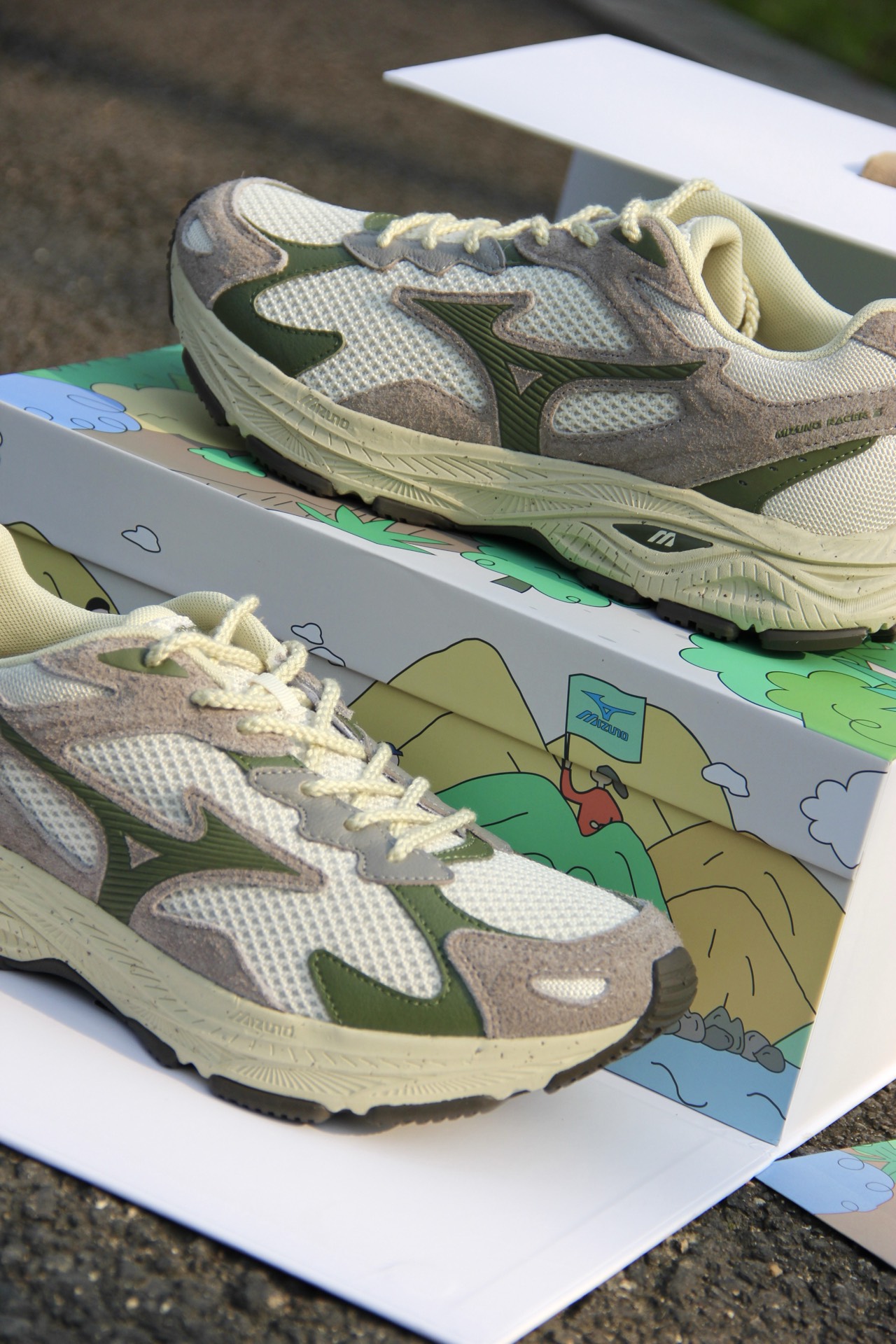 custom review-Кроссовки для бега Mizuno Racer S, низкий топ, унисекс