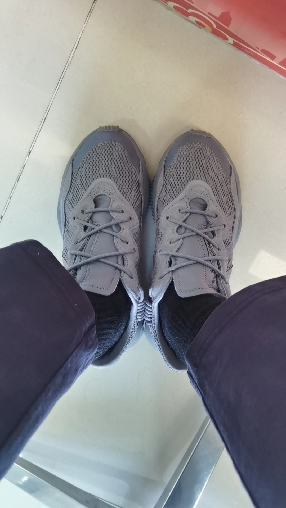 custom review-Adidas Originals Ozweego Low Топ Повседневная обувь Унисекс Серый