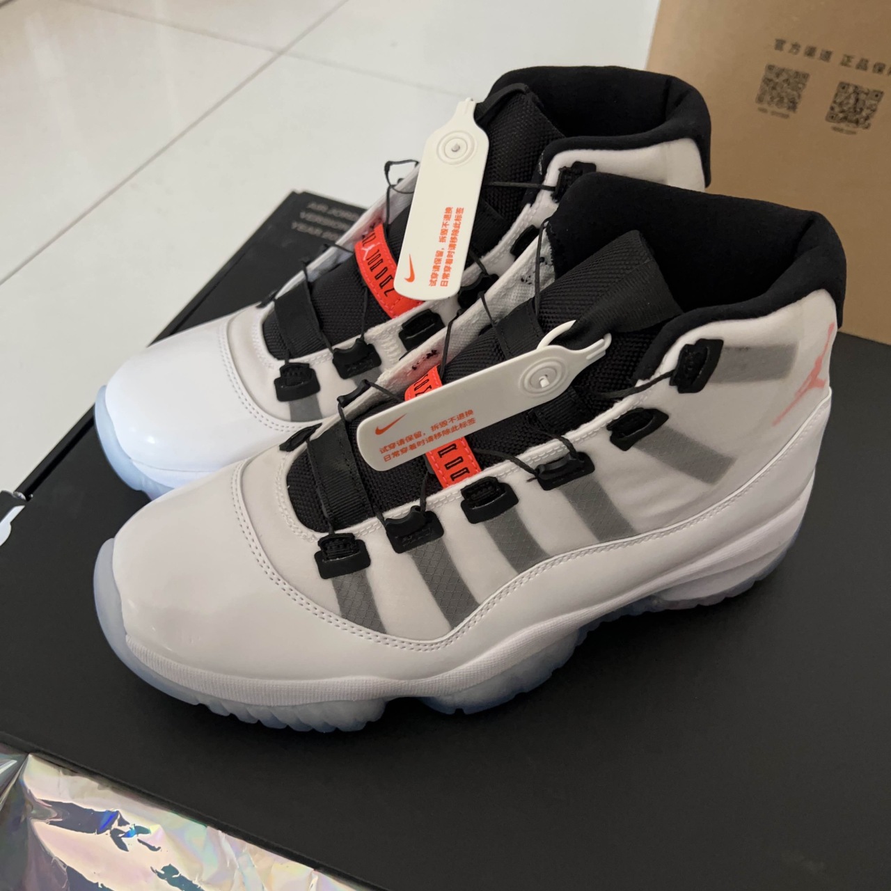 出售一双闲置全新未落地aj11 adapt